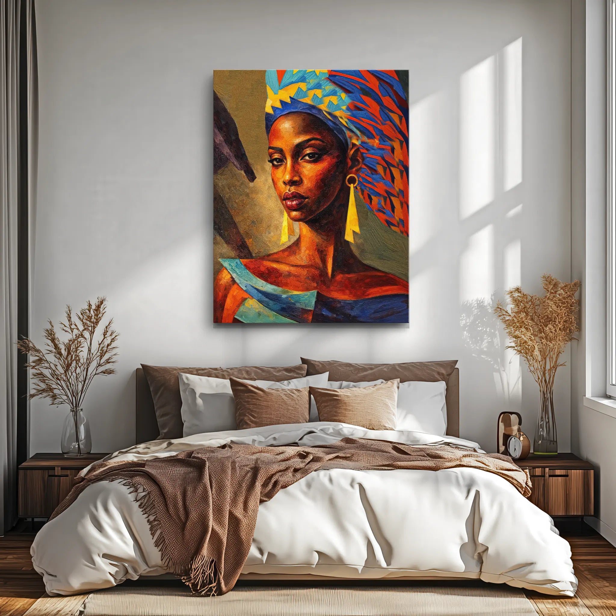 Feathers of Fire Giclée Prints 459006 Visual Wall Art AR3:4V-AR4:5V Giclée Print