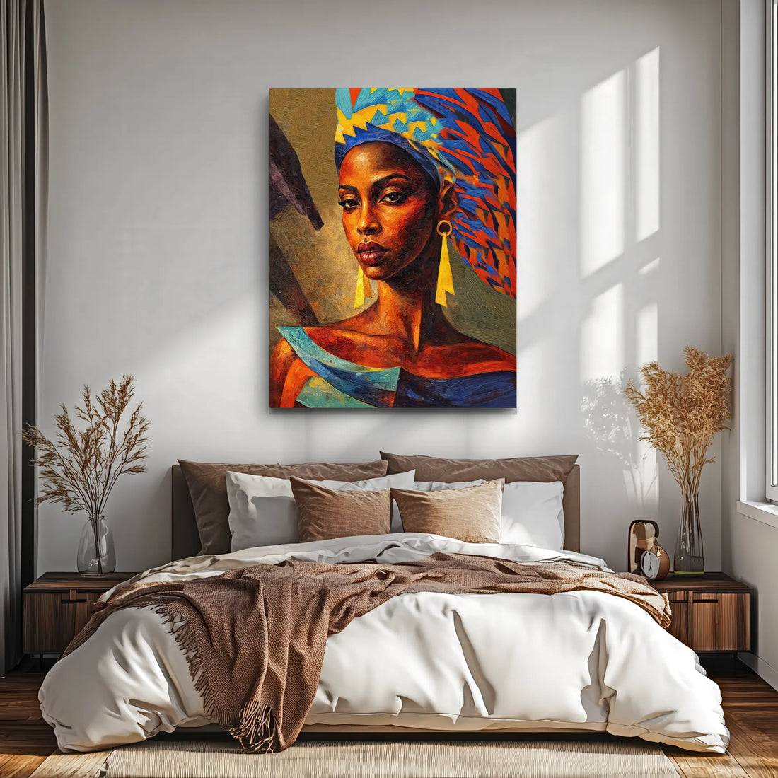 Feathers of Fire Giclée Prints 459006 Visual Wall Art AR3:4V-AR4:5V Giclée Print