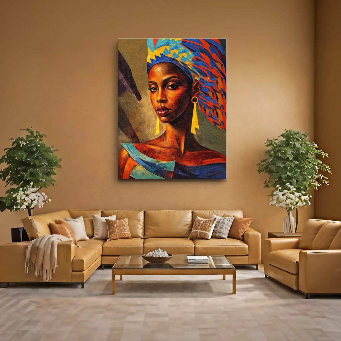 Feathers of Fire Giclée Prints 459006 Visual Wall Art AR3:4V-AR4:5V Giclée Print
