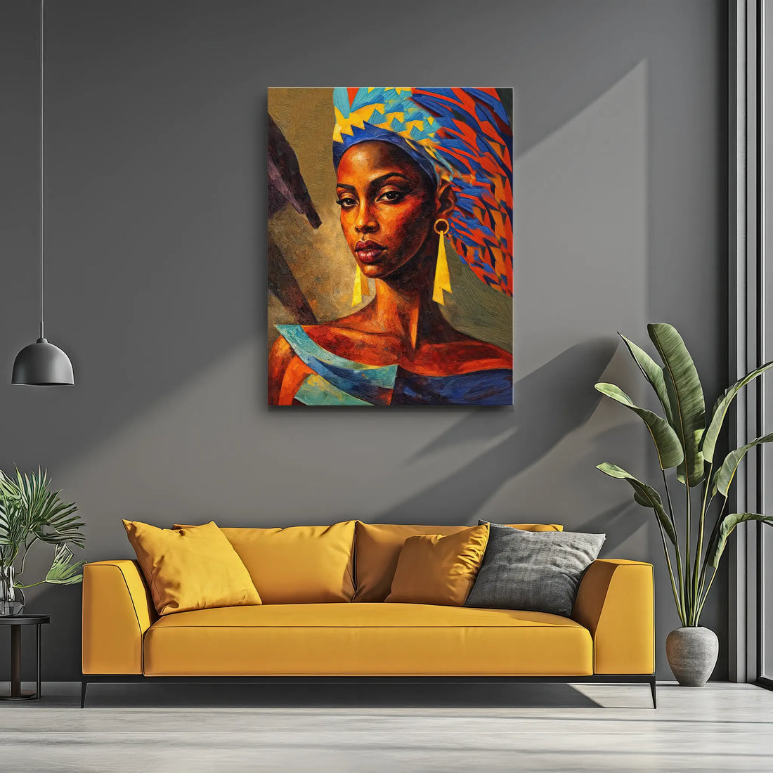 Feathers of Fire Giclée Prints 459006 Visual Wall Art AR3:4V-AR4:5V Giclée Print