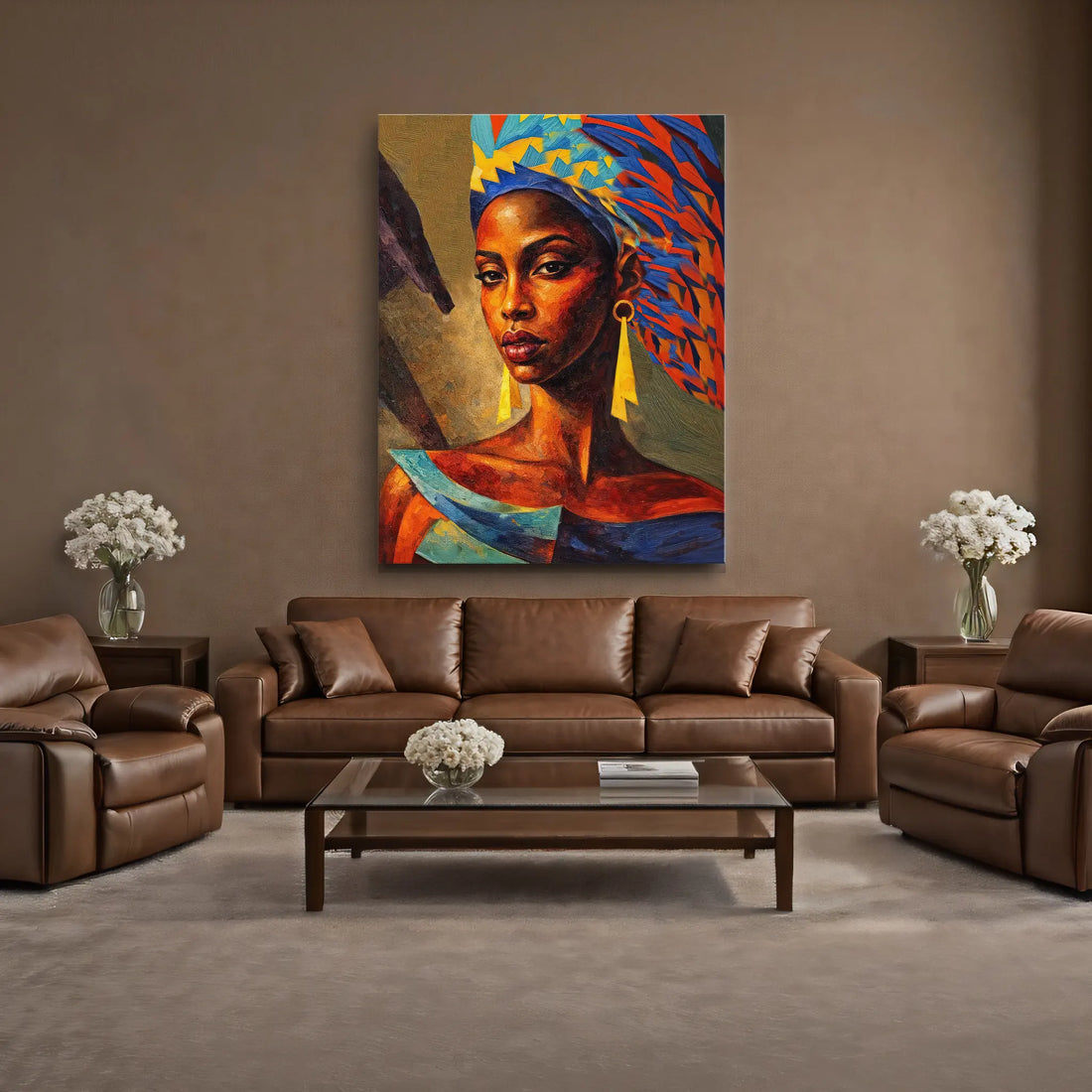 Feathers of Fire Giclée Prints 459006 Visual Wall Art AR3:4V-AR4:5V Giclée Print