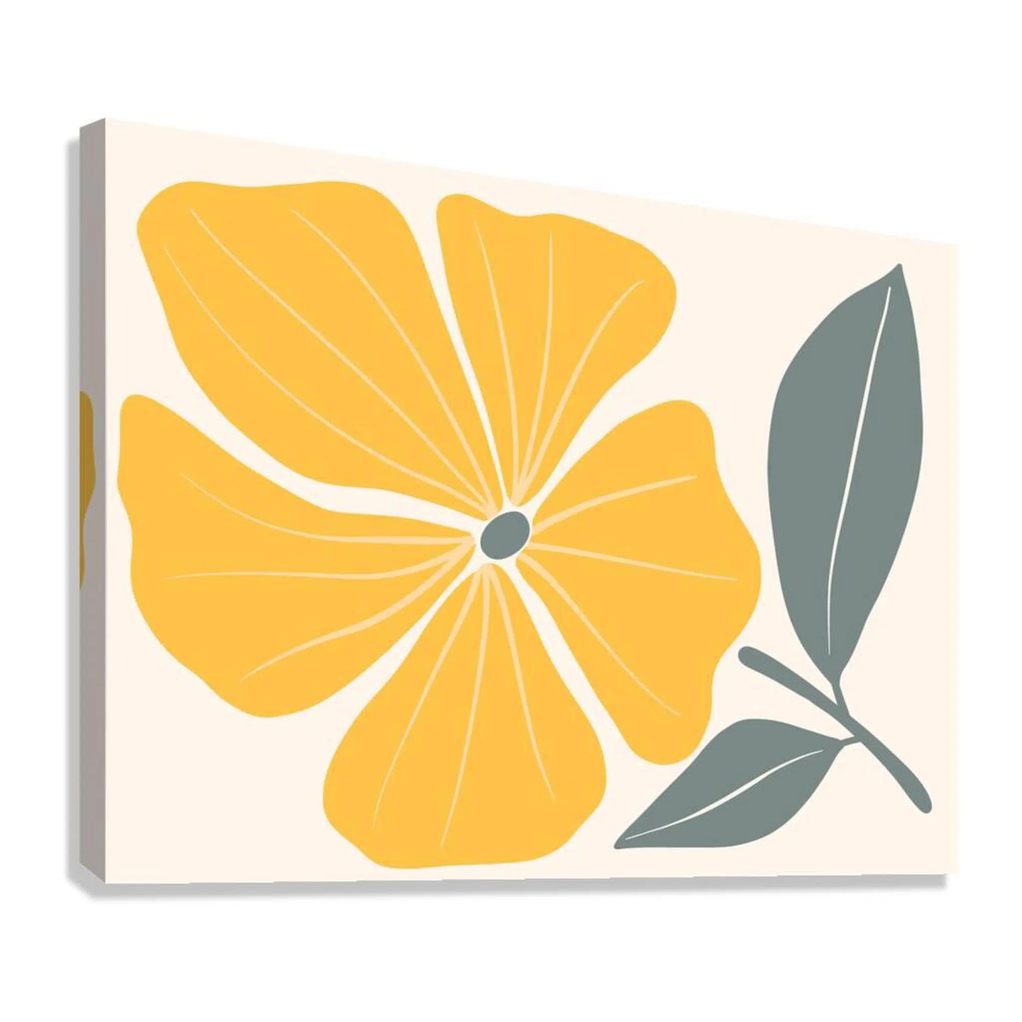 Five Petals Bohemian Giclée Print 43273H Giclée Stretched Canvas Print Visual Wall Art