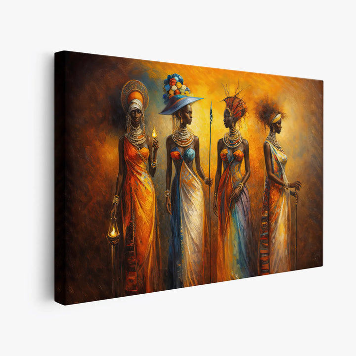 Four Queens of the Sunpath Giclée Print 329004 Visual Wall Art AR3:2H Giclée Print