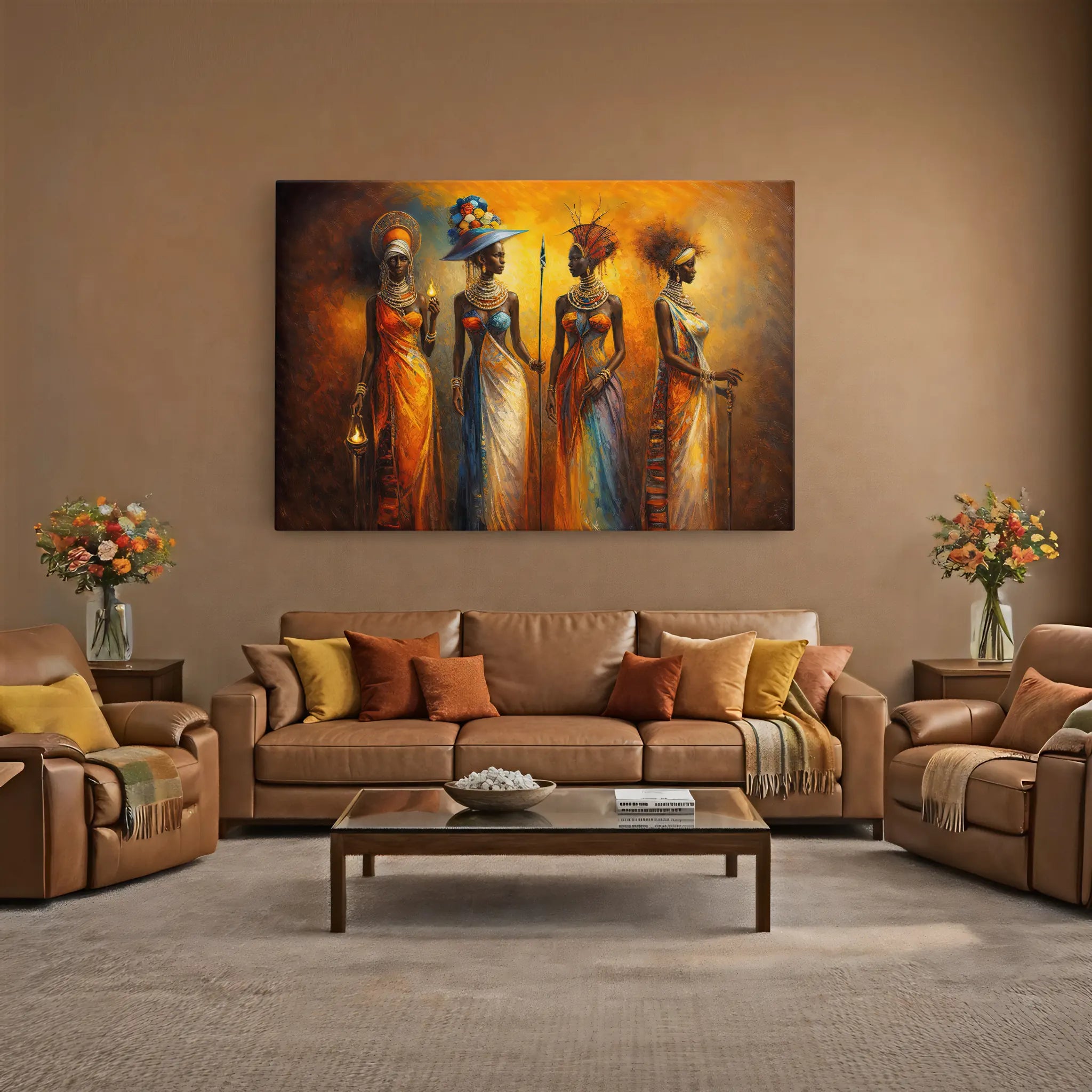 Four Queens of the Sunpath Giclée Print 329004 Visual Wall Art AR3:2H Giclée Print