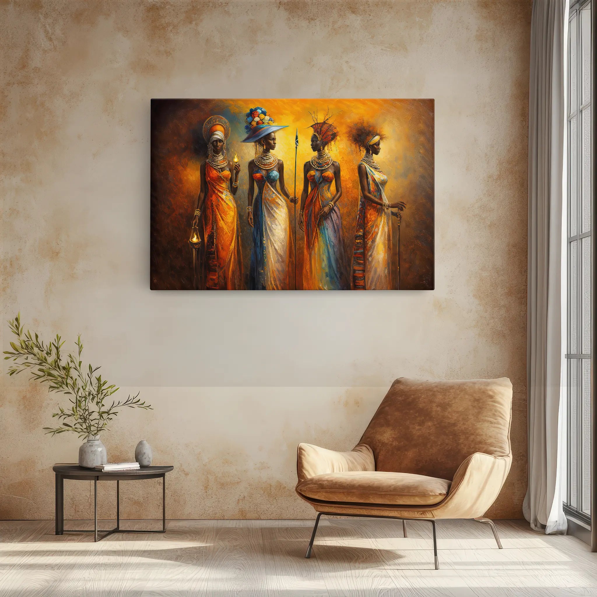 Four Queens of the Sunpath Giclée Print 329004 Visual Wall Art AR3:2H Giclée Print