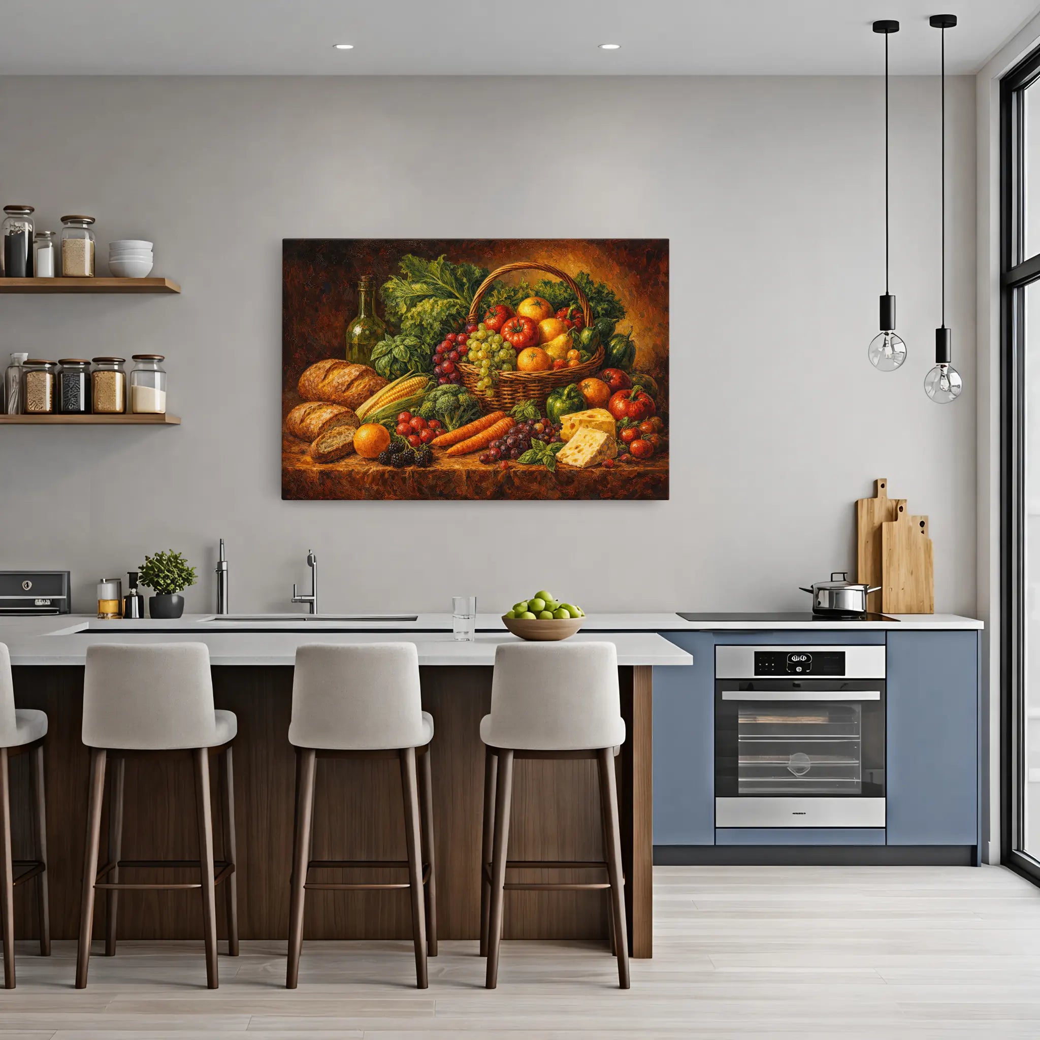 Garden Greens Still Life Giclée Print 324004 Visual Wall Art AR3:2H Giclée Print