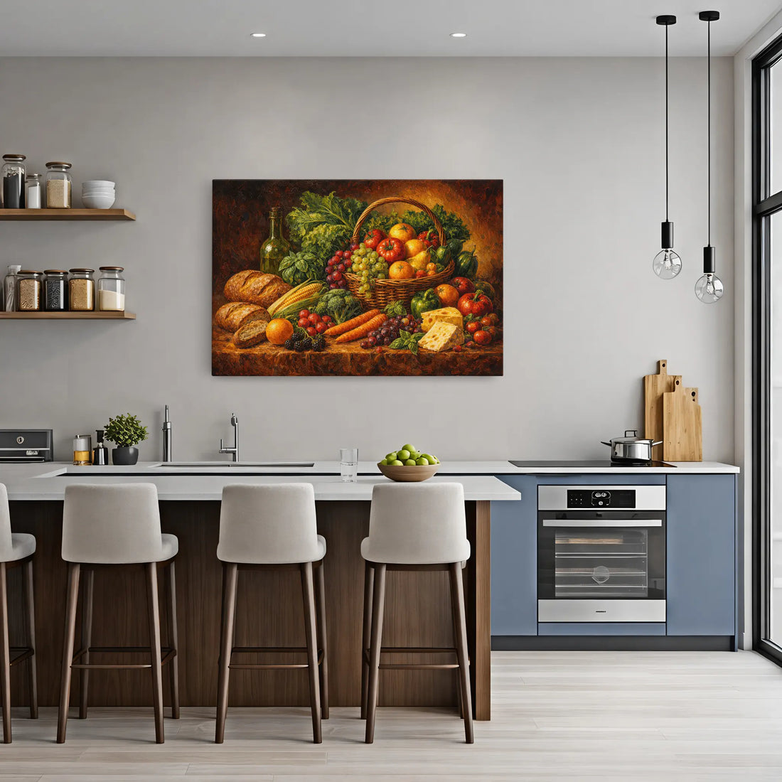 Garden Greens Still Life Giclée Print 324004 Visual Wall Art AR3:2H Giclée Print