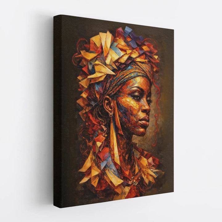 Geometric Crown, Painted Soul Giclée Prints 459008 Visual Wall Art AR3:4V-AR4:5V Giclée Print