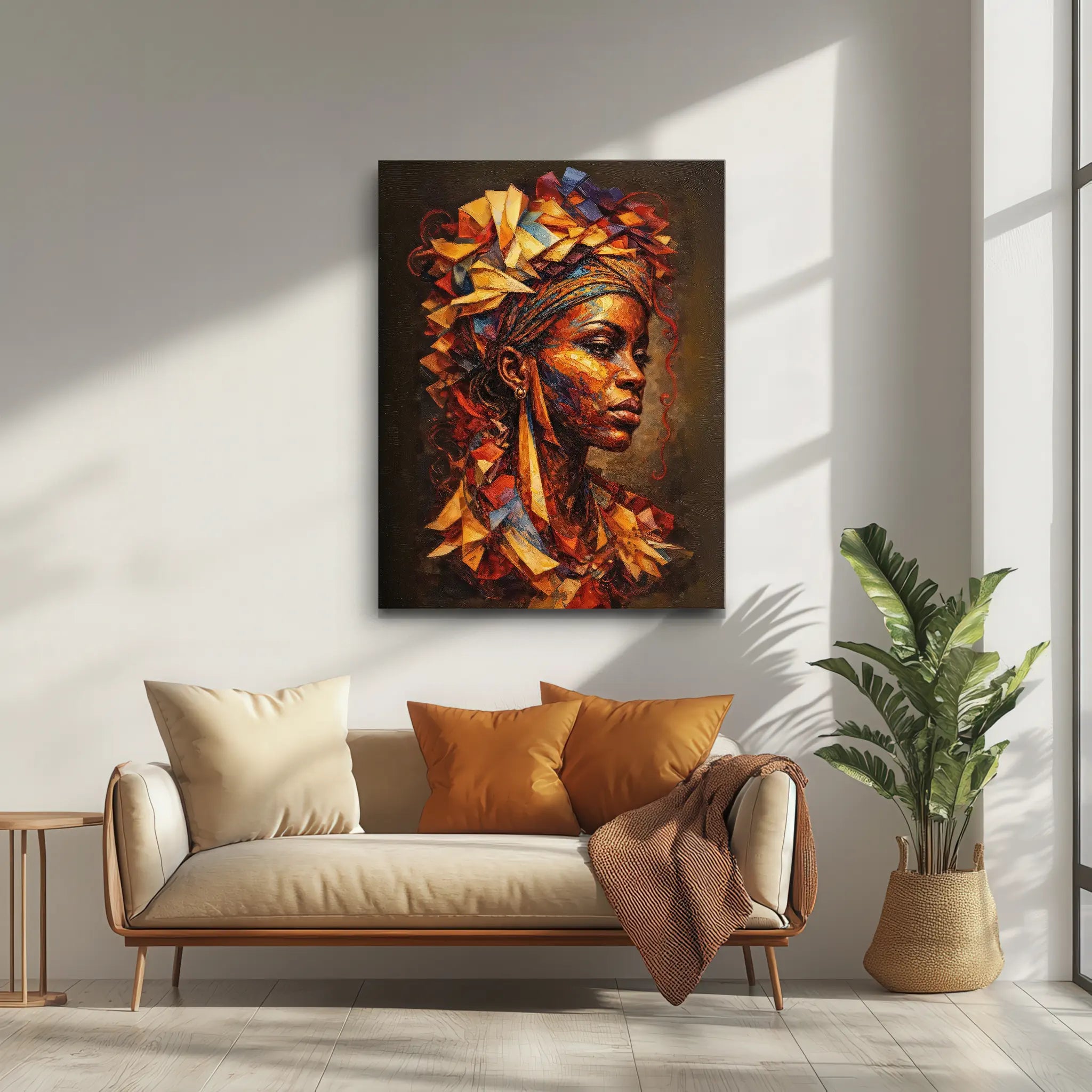 Geometric Crown, Painted Soul Giclée Prints 459008 Visual Wall Art AR3:4V-AR4:5V Giclée Print