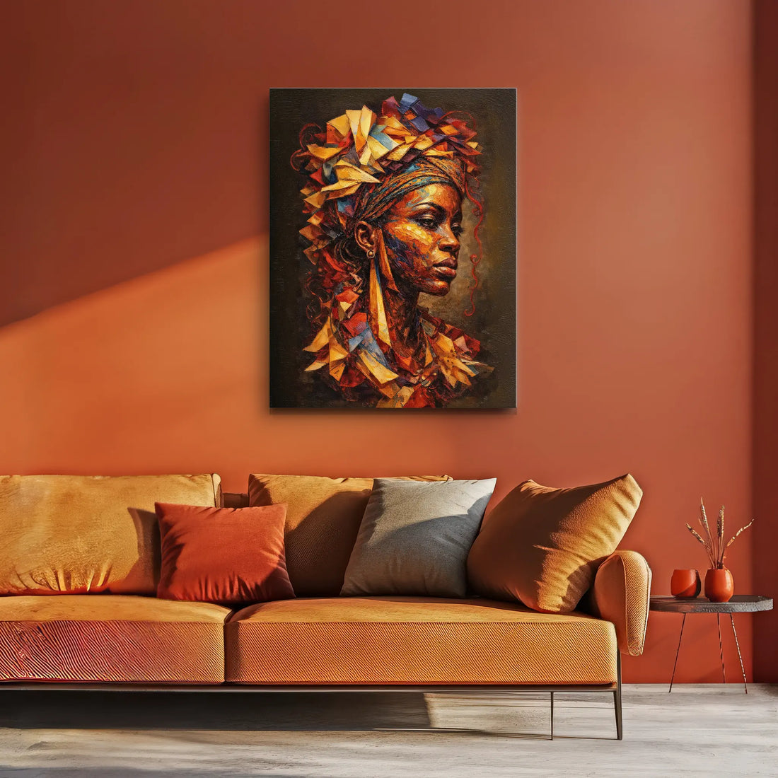 Geometric Crown, Painted Soul Giclée Prints 459008 Visual Wall Art AR3:4V-AR4:5V Giclée Print