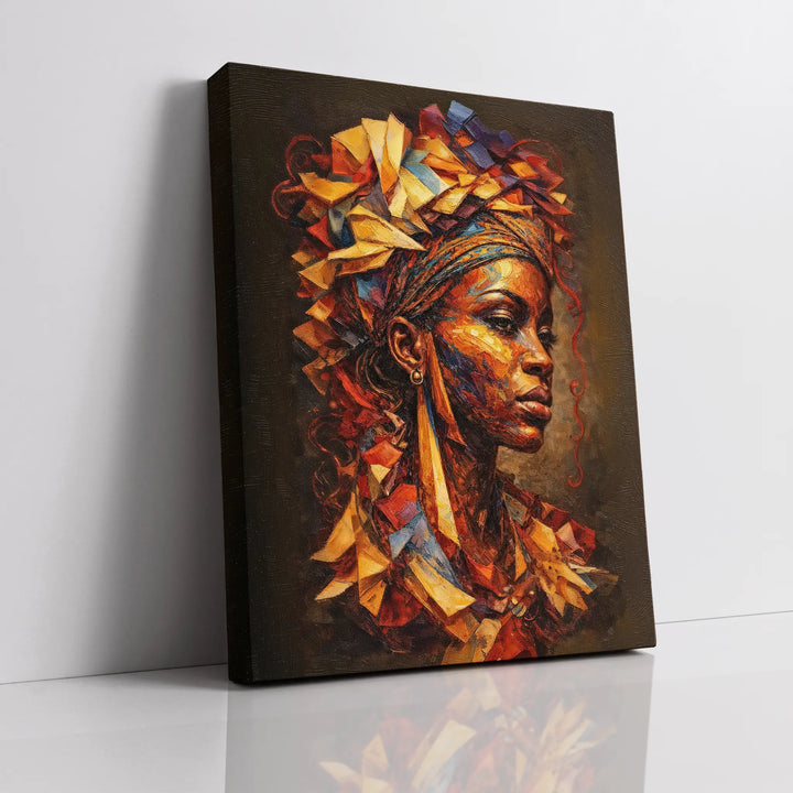 Geometric Crown, Painted Soul Giclée Prints 459008 Visual Wall Art AR3:4V-AR4:5V Giclée Print