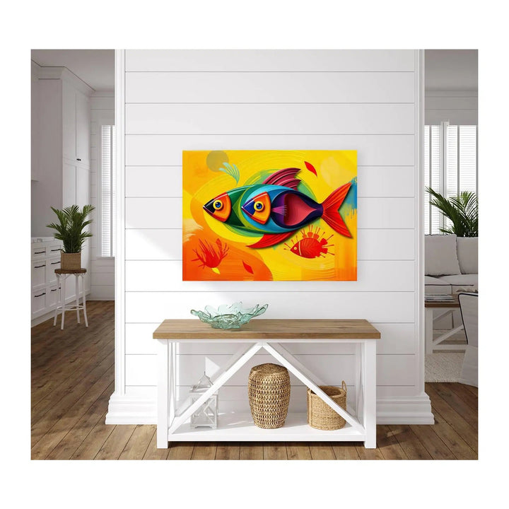 Glaring Fishes Giclée Print 43402 Visual Wall Art