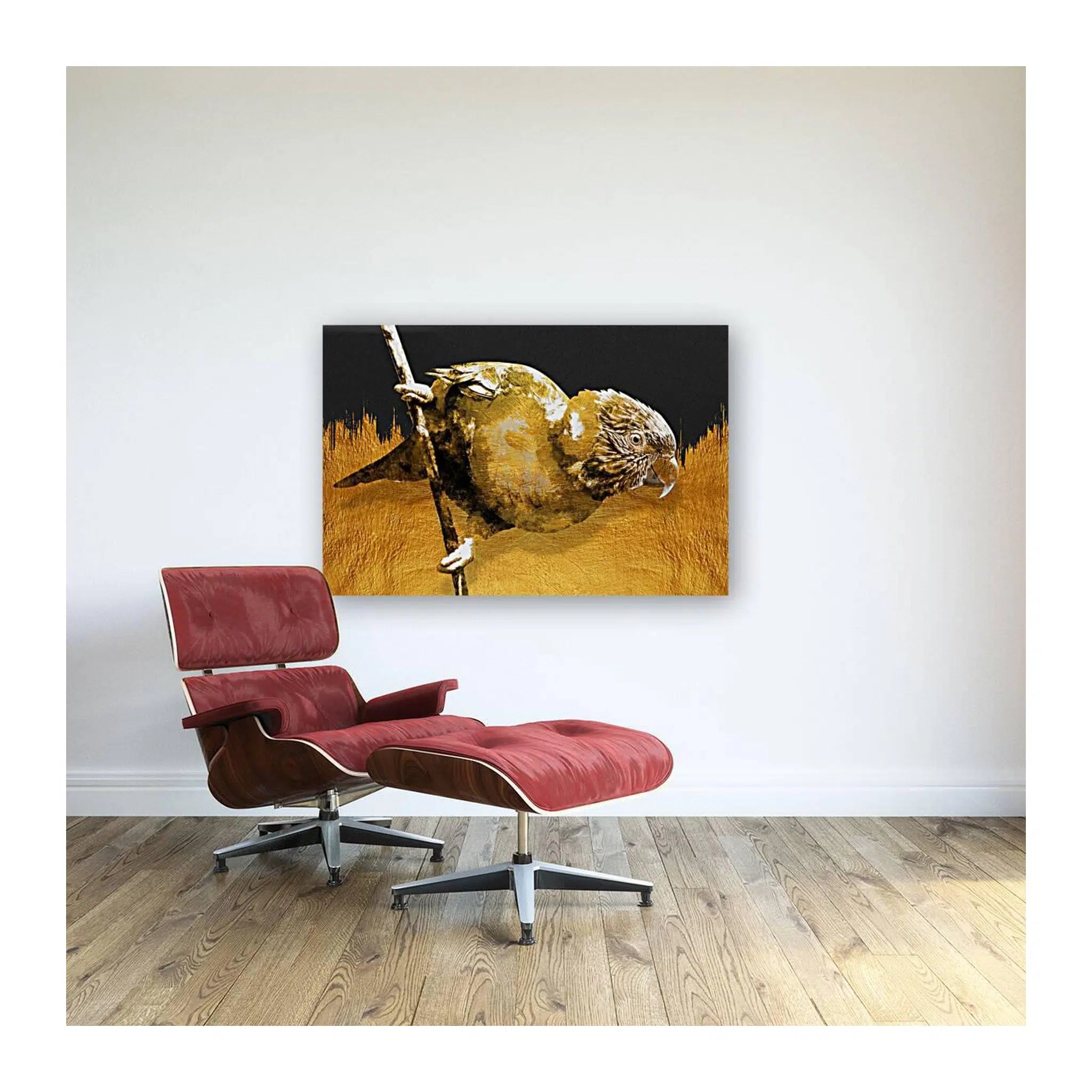 Gold Bird Giclée Print 32907 Visual Wall Art