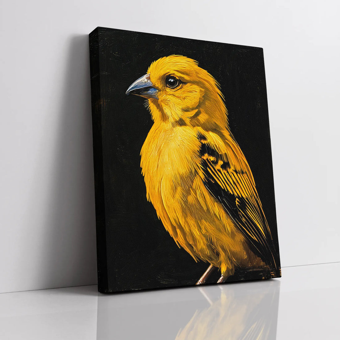 Golden Melody Bird Giclée Print 454621 Visual Wall Art AR3:4V-AR4:5V Giclée Print