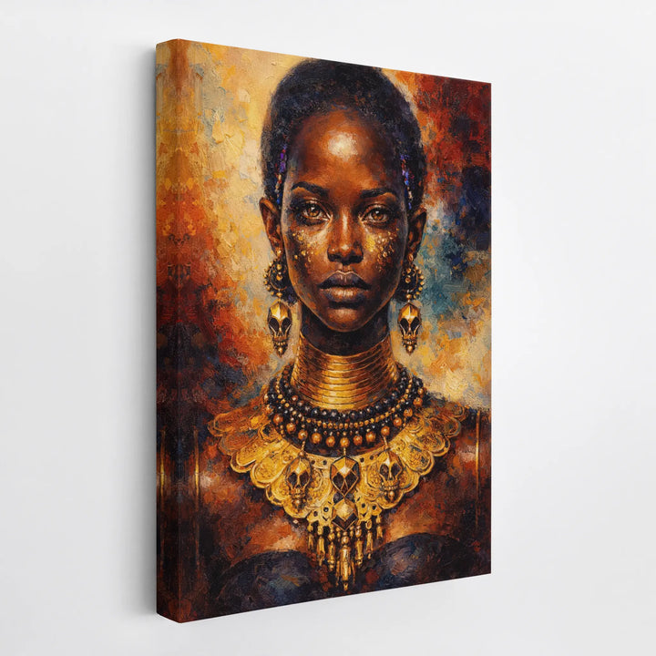 Golden Regalia in Ember Tones Giclée Print 235008 Visual Wall Art AR2:3V Giclée Print