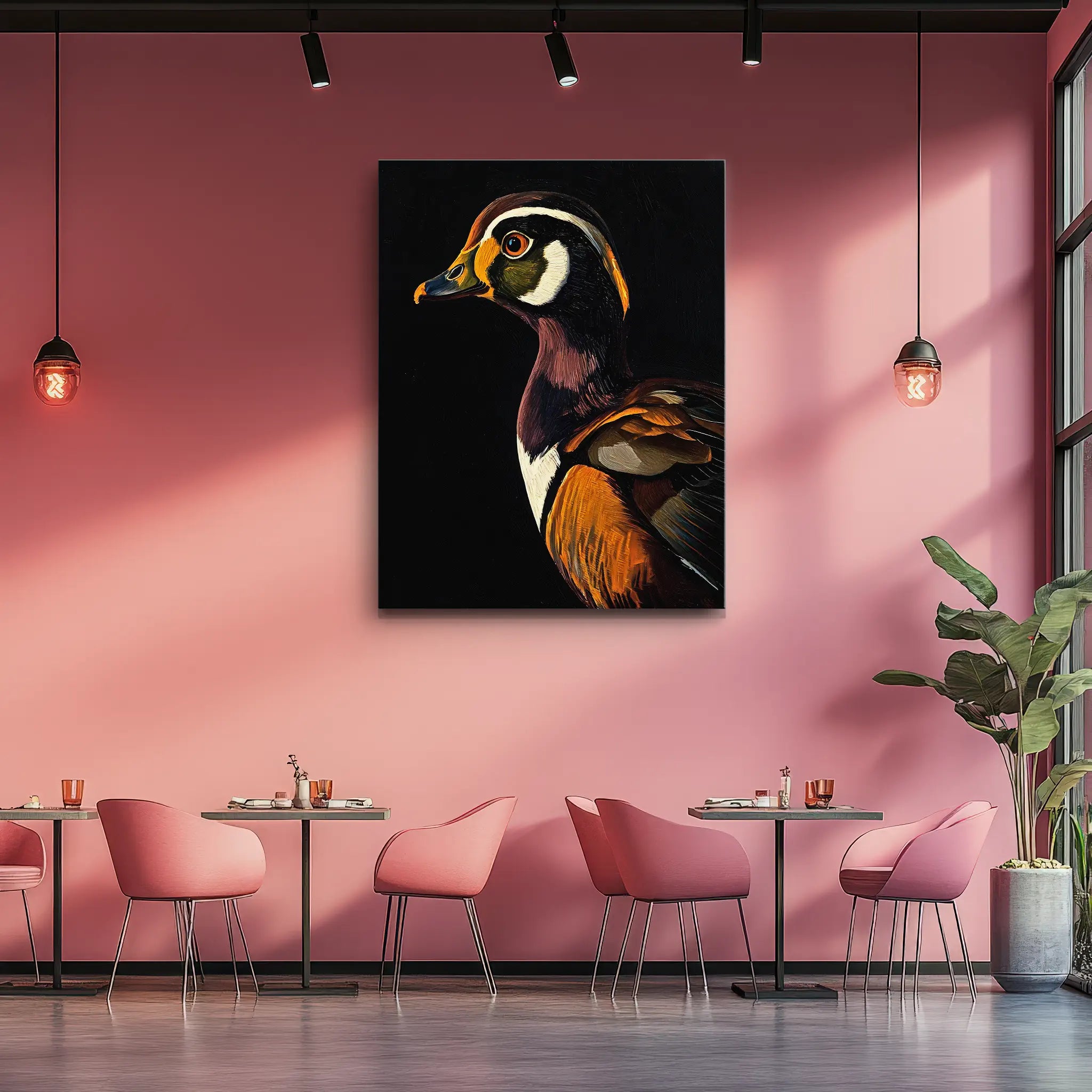 Harlequin Duck Giclée Print 454622 Visual Wall Art AR3:4V-AR4:5V Giclée Print