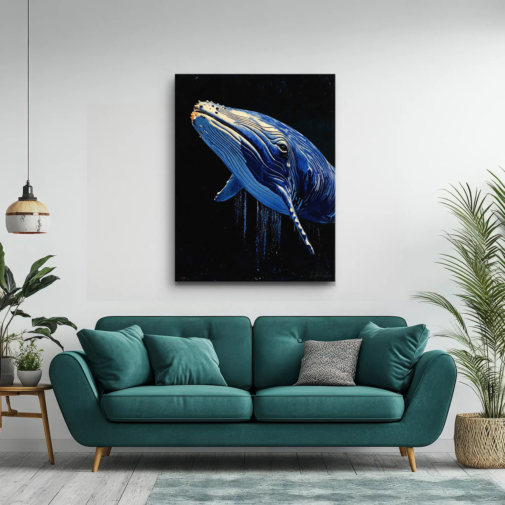 Humpback Whale Giclée Print 451015 Visual Wall Art AR3:4V-AR4:5V Giclée Print
