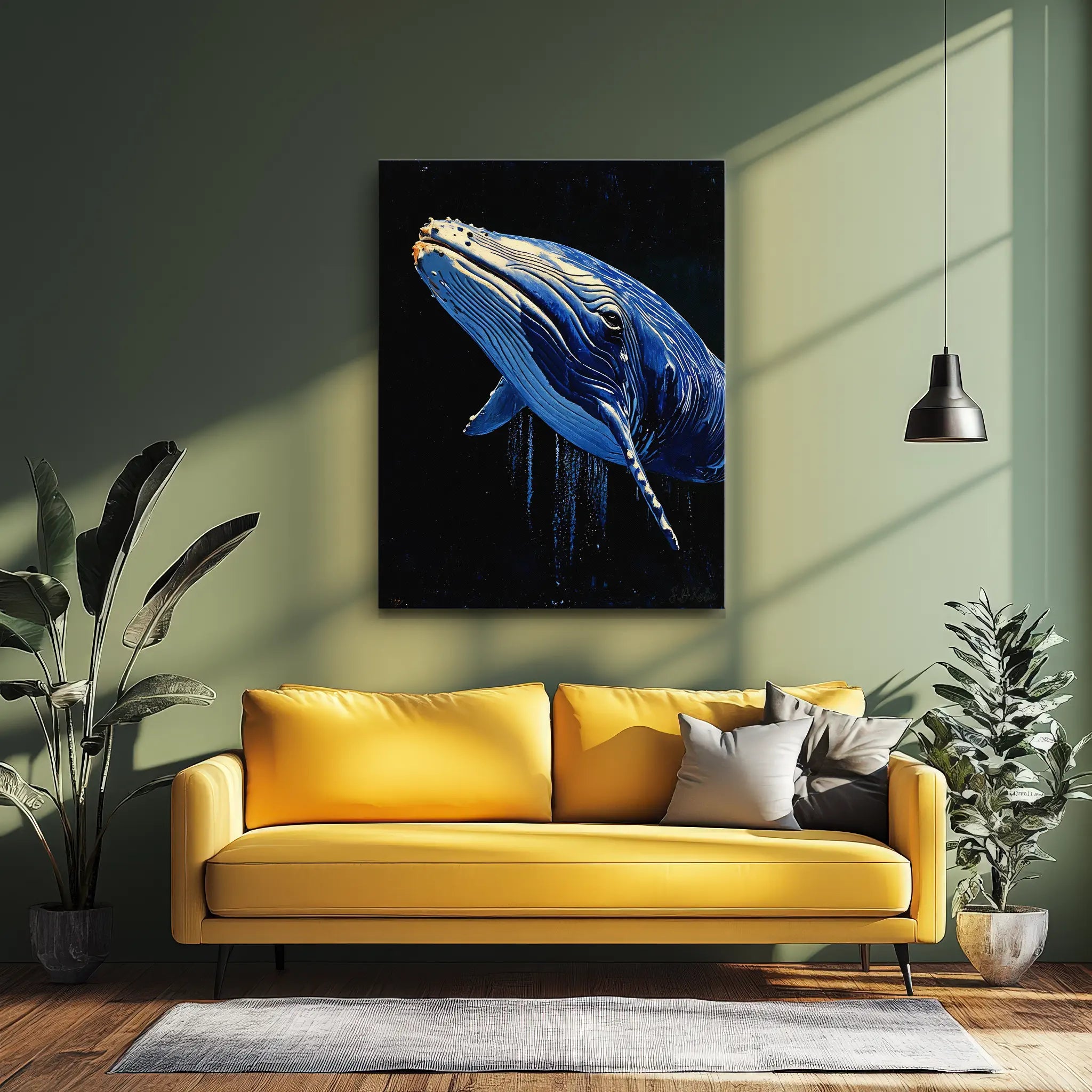 Humpback Whale Giclée Print 451015 Visual Wall Art AR3:4V-AR4:5V Giclée Print