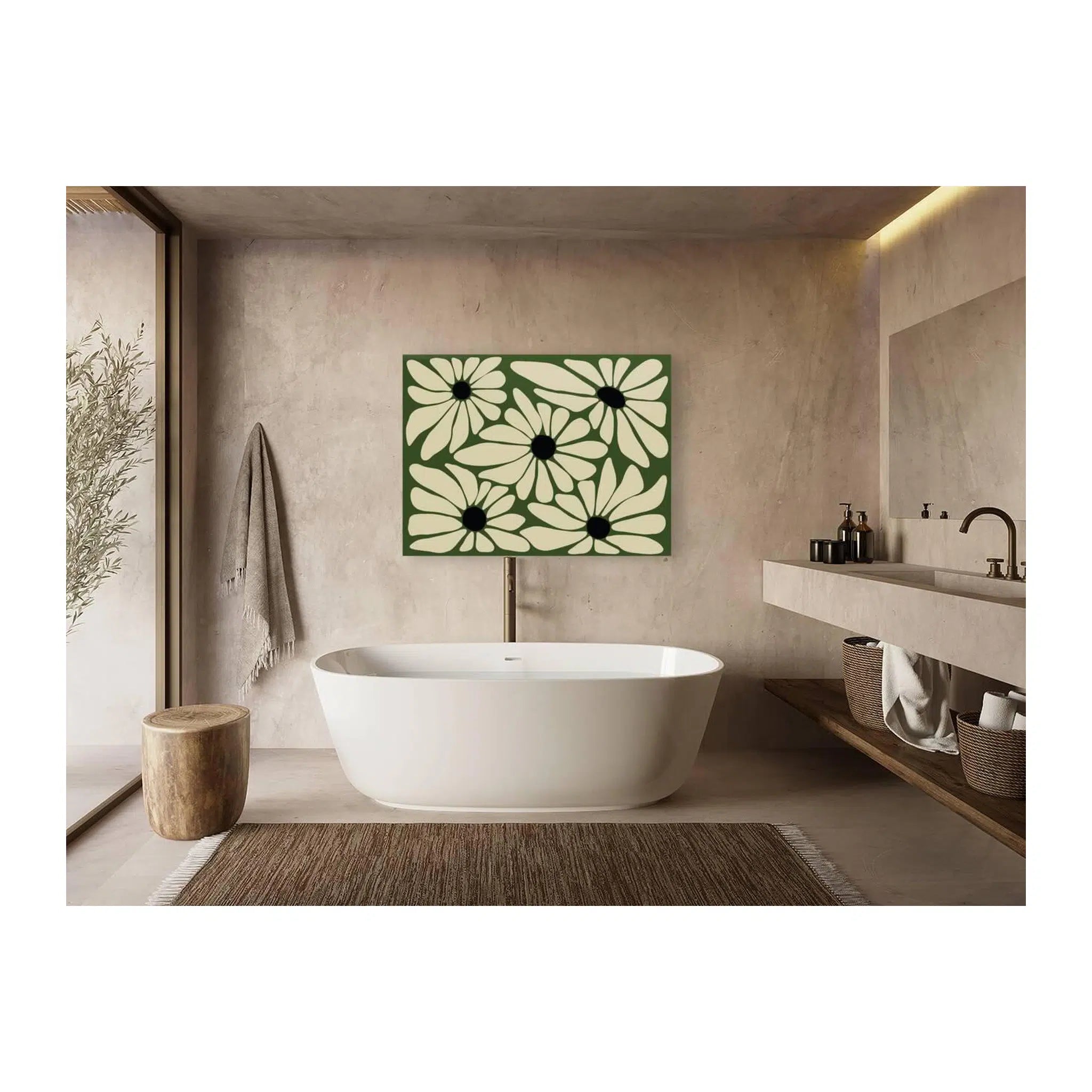 Imaginary Floral Bohemian Giclée Print 43200H Visual Wall Art