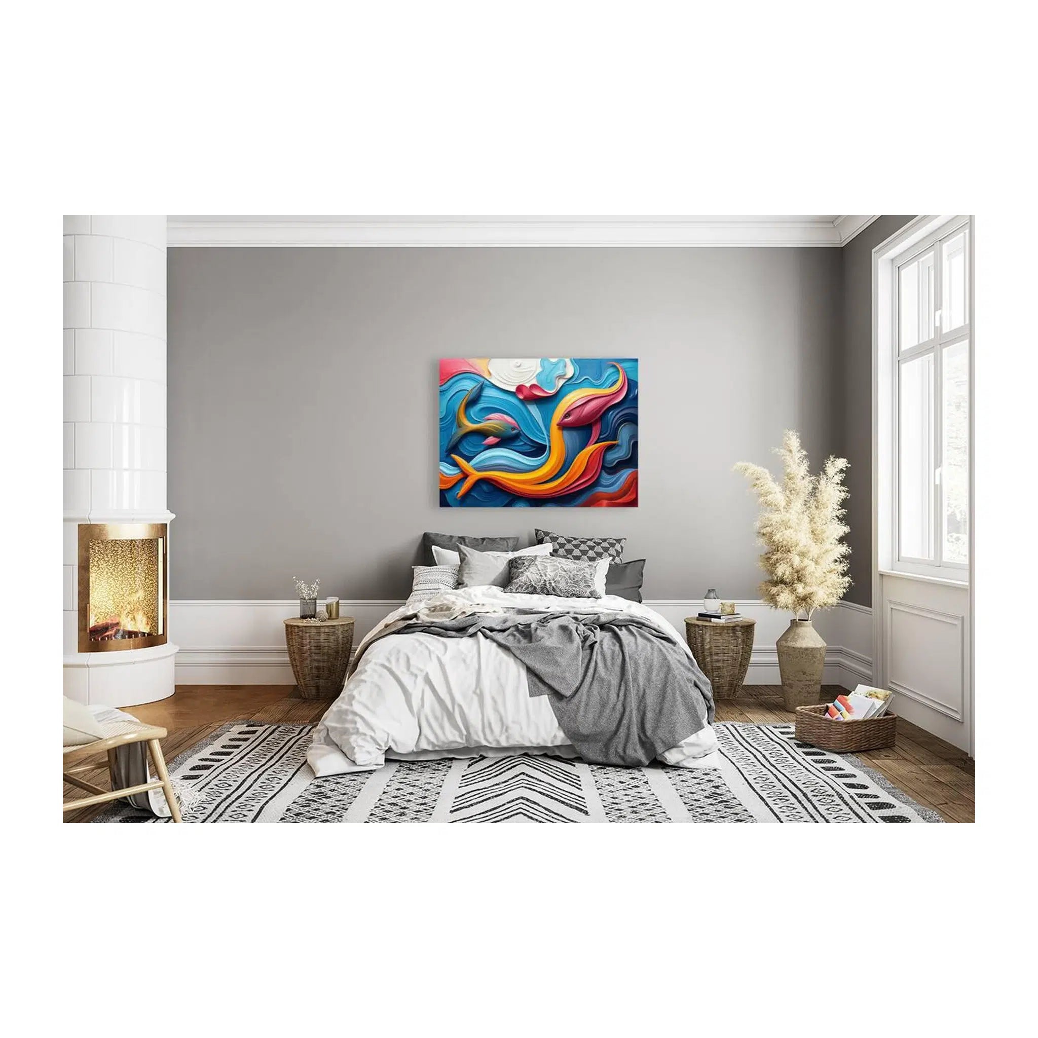 In Deep Sea Fish Giclée Print 43406 Visual Wall Art