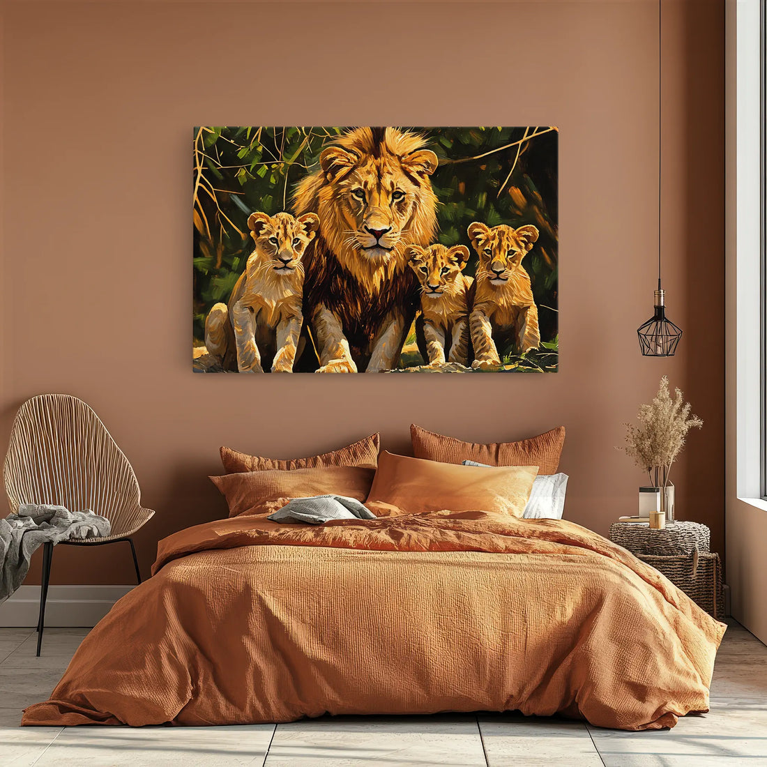 Into the Green Lions Pride Advances Giclée Print 321019 Visual Wall Art AR3:2H Giclée Print