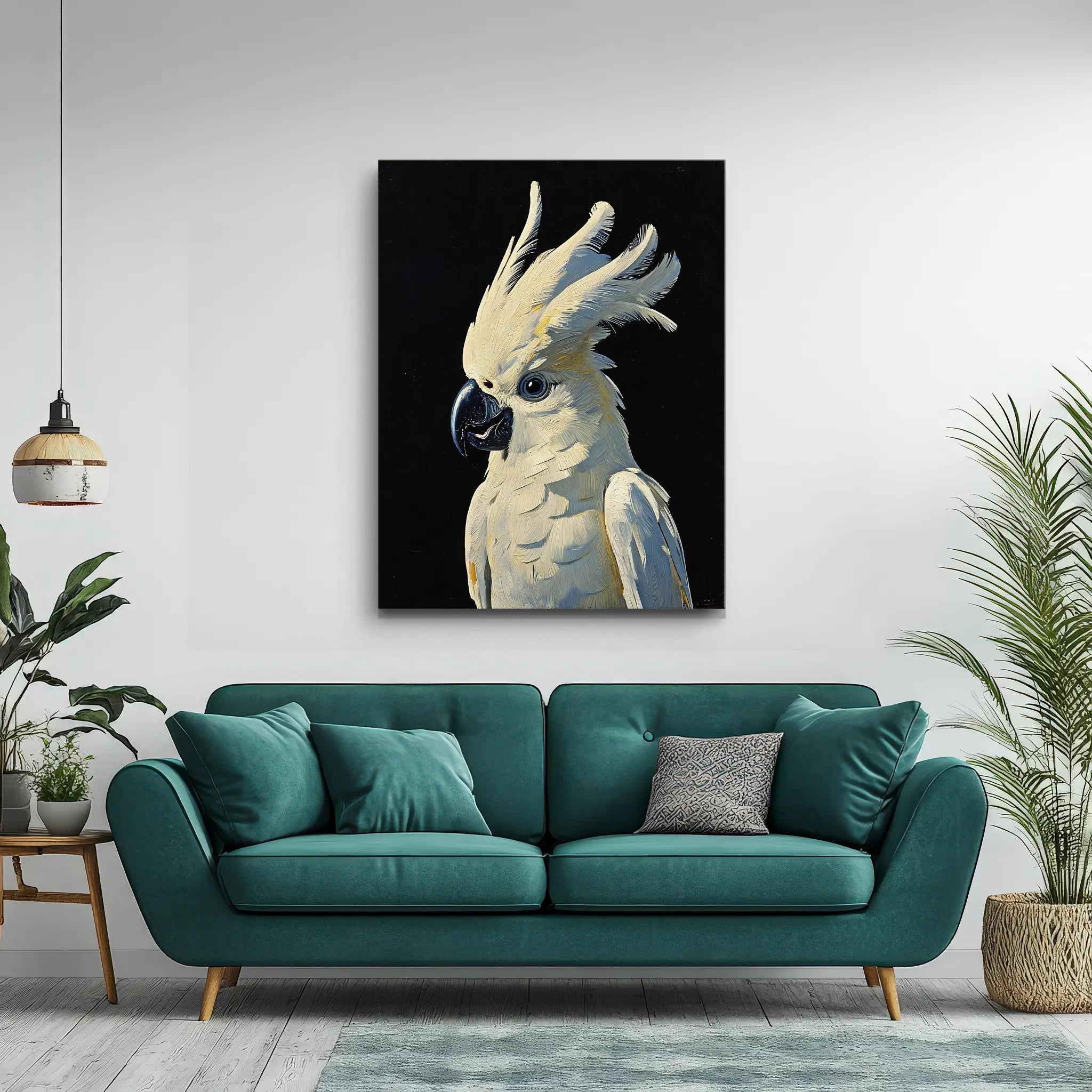 Ivory Echo Cockatoo Giclée Print 454623 Visual Wall Art AR3:4V-AR4:5V Giclée Print