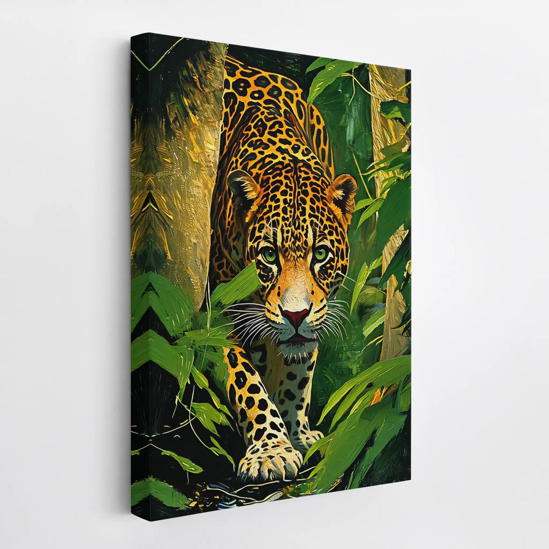Jaguar Stepping Through Foliage Giclée Print 231023 Visual Wall Art AR2:3V Giclée Print