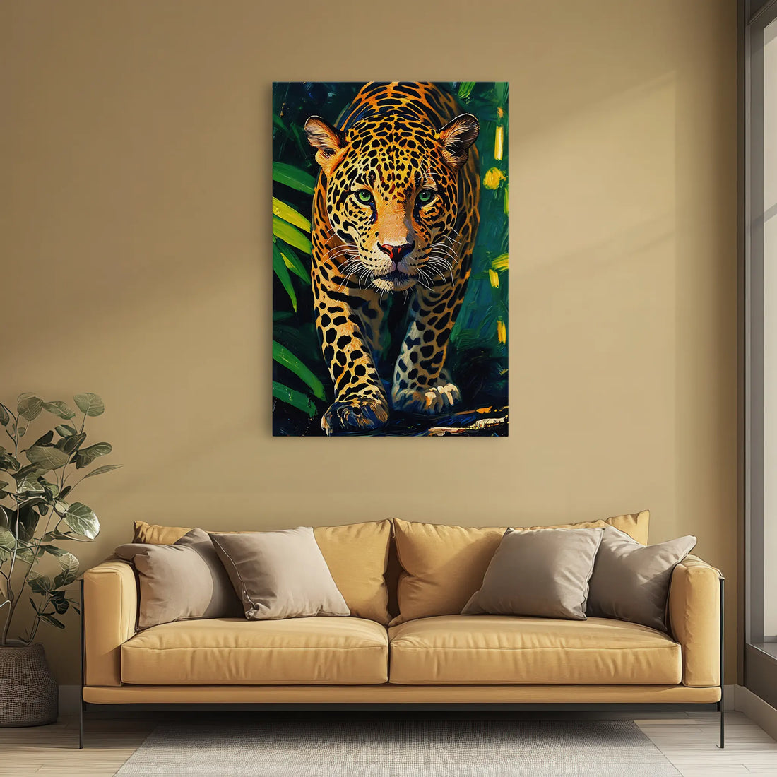 Jaguar on the Prowl Giclée Print 231022 Visual Wall Art AR2:3V Giclée Print