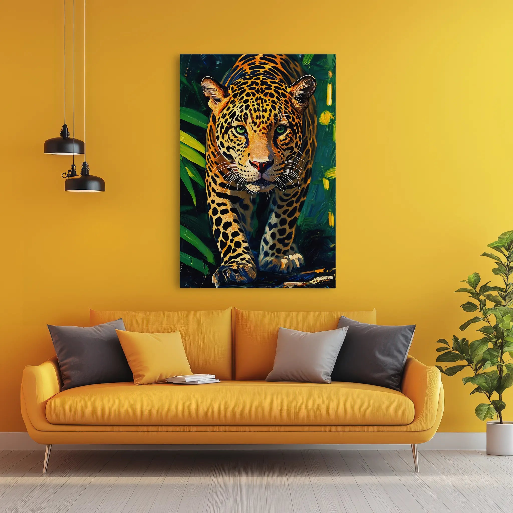 Jaguar on the Prowl Giclée Print 231022 Visual Wall Art AR2:3V Giclée Print