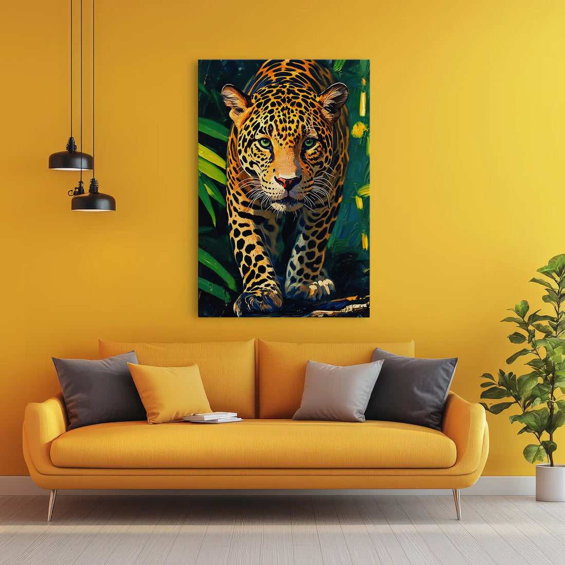 Jaguar on the Prowl Giclée Print 231022 Visual Wall Art AR2:3V Giclée Print