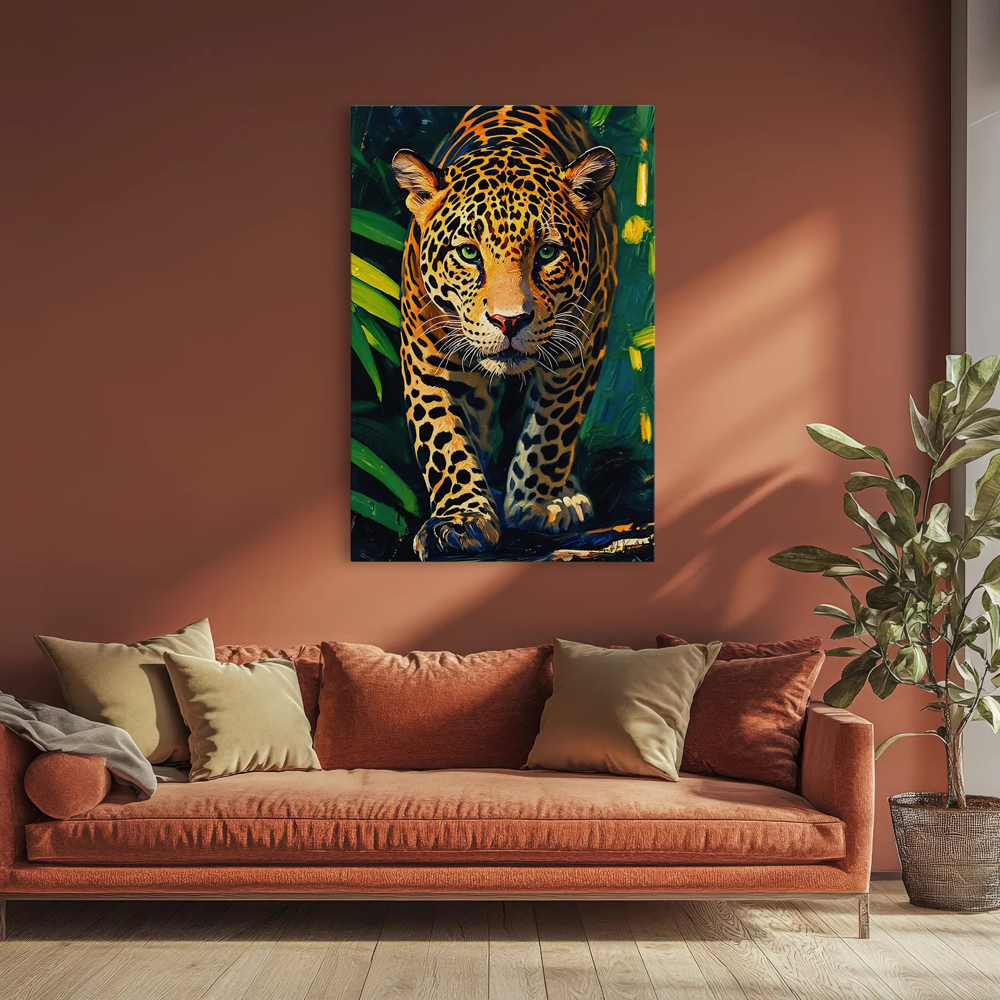 Jaguar on the Prowl Giclée Print 231022 Visual Wall Art AR2:3V Giclée Print