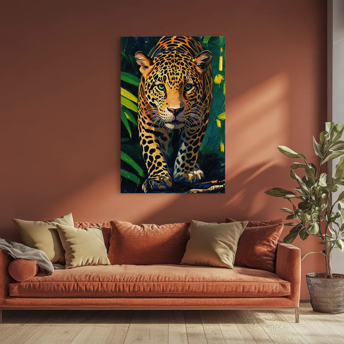 Jaguar on the Prowl Giclée Print 231022 Visual Wall Art AR2:3V Giclée Print