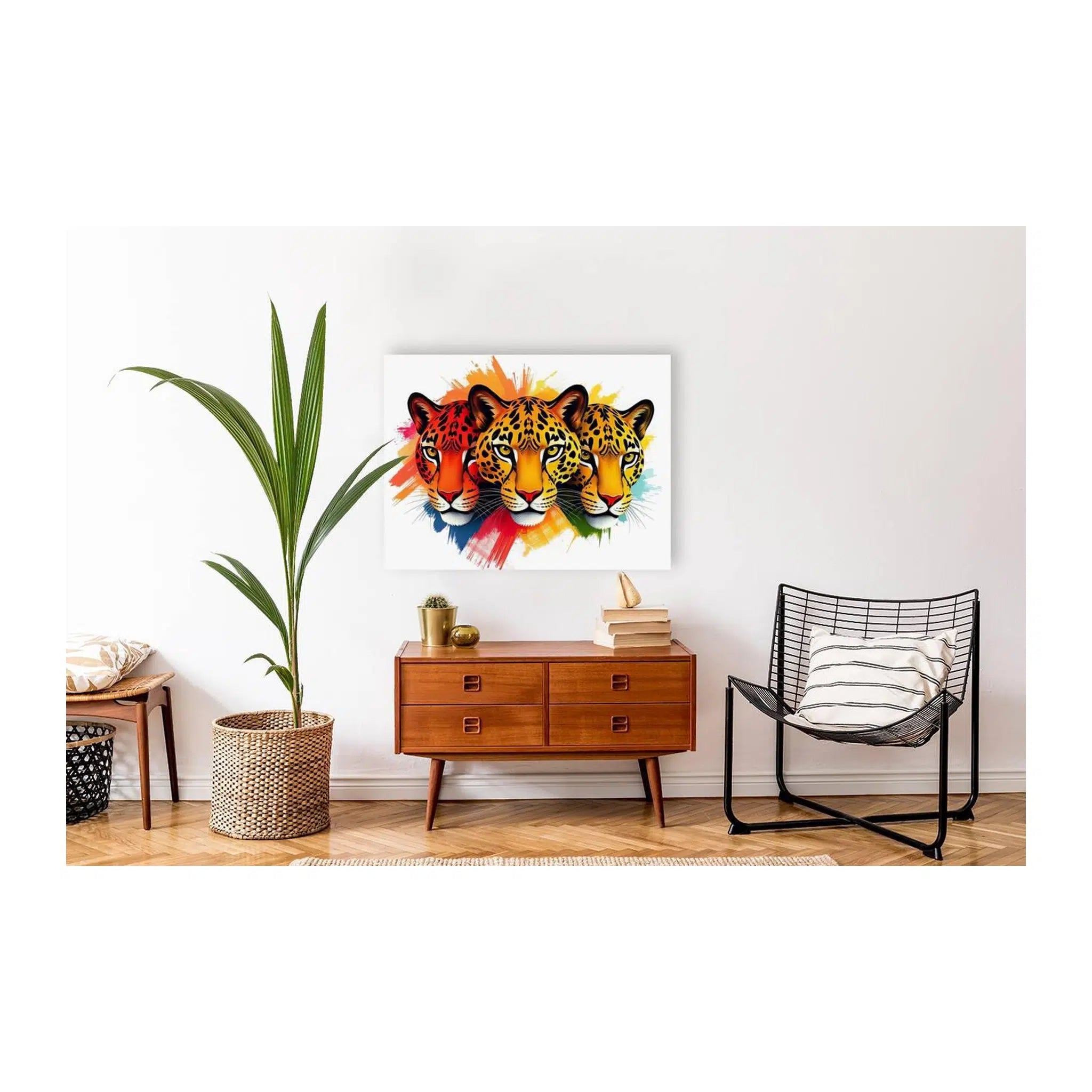 Jaguars Heads Giclée Print 43123 Visual Wall Art