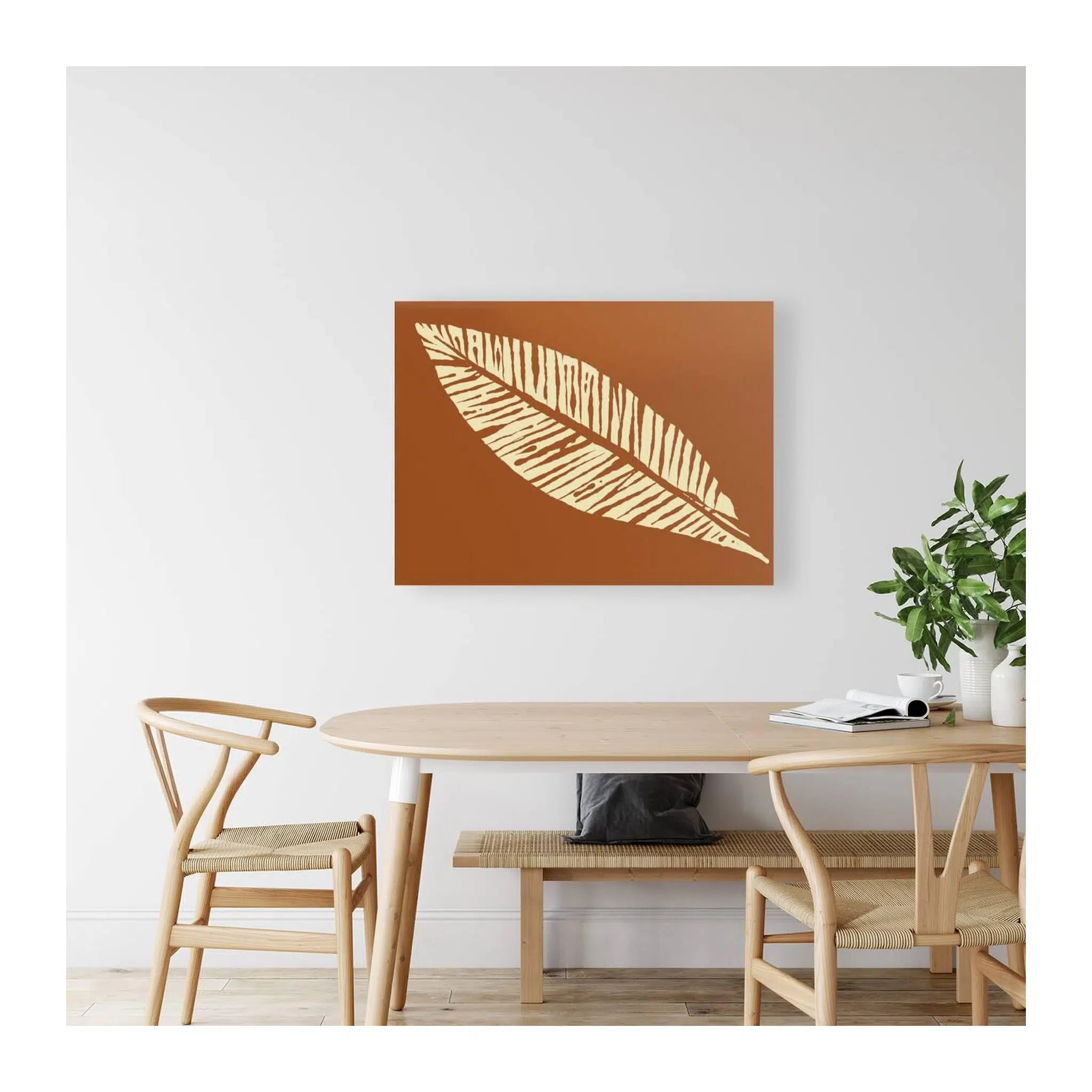Leaf Bohemian Giclée Print 43235H Visual Wall Art