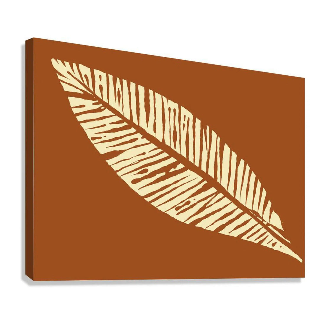 Leaf Bohemian Giclee Print 43235H Giclée Stretched Canvas Print Pictorem.com