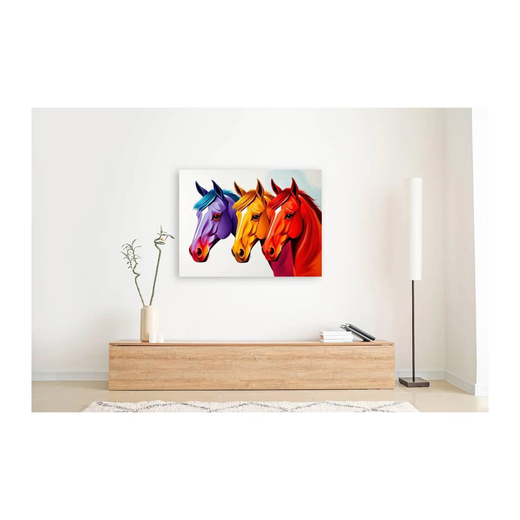 Left Eyes Horses Giclée Print 43116 Visual Wall Art