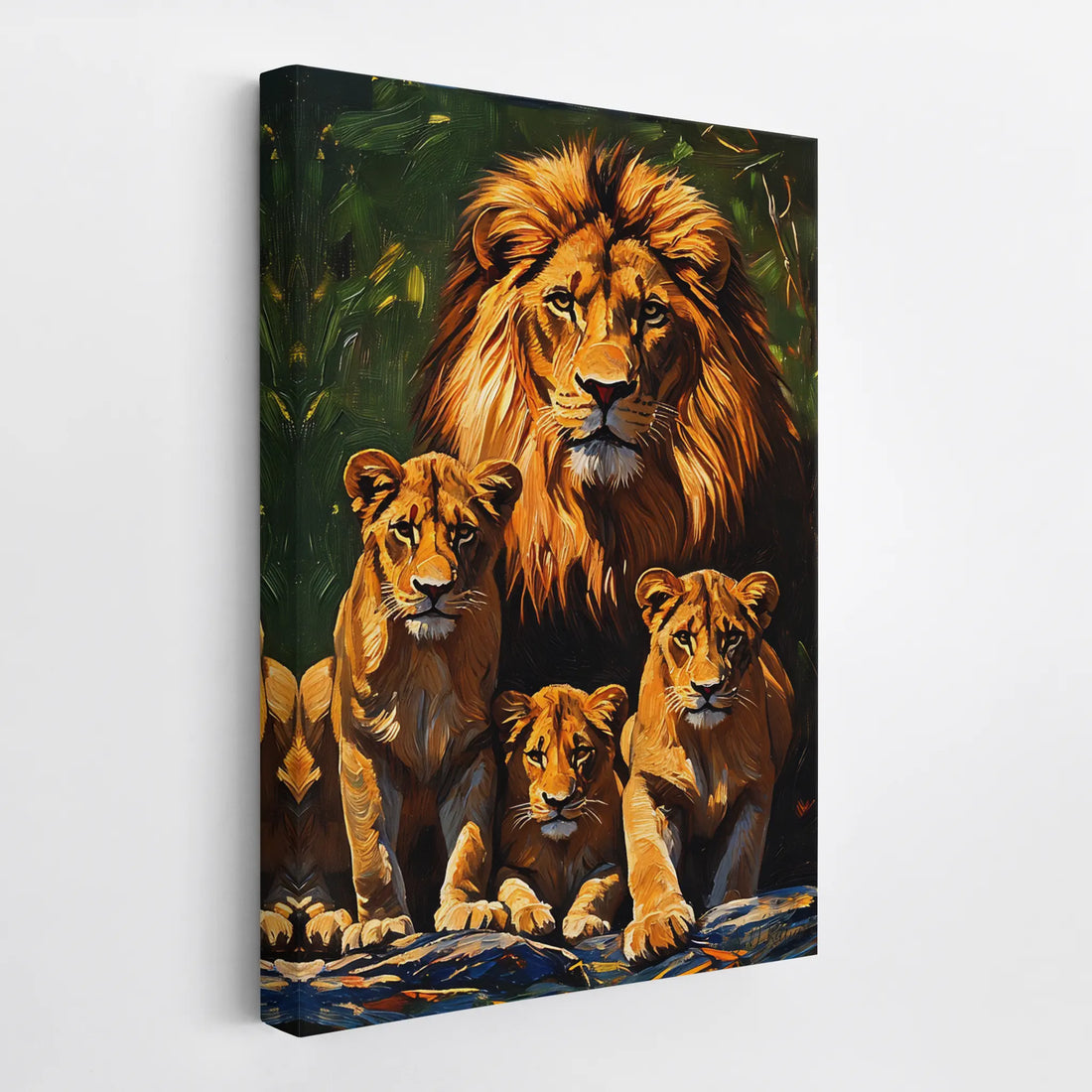 Lion Pride on the Rocks Giclée Print 231087 Visual Wall Art AR2:3V Giclée Print