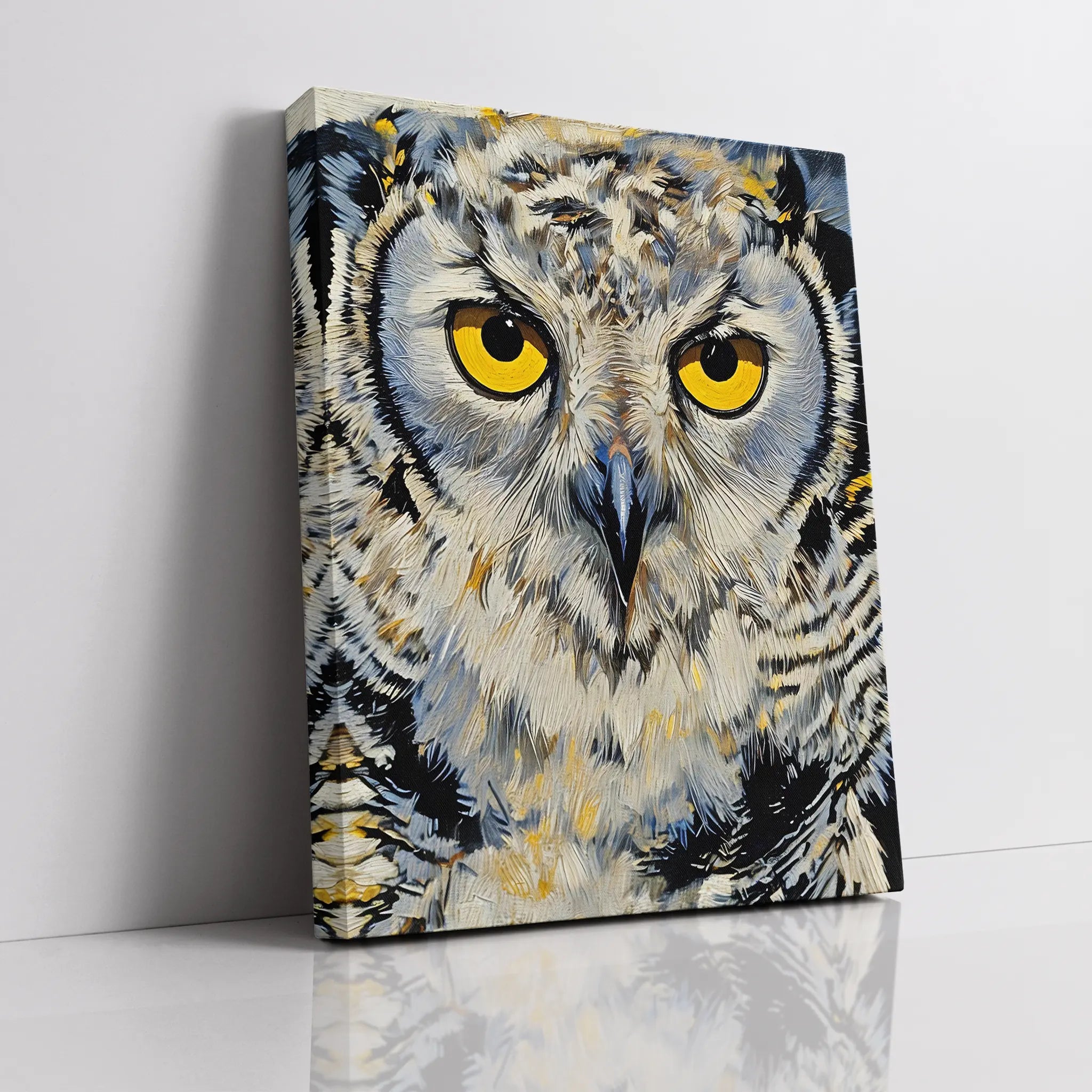 Luminous Owl Essence Giclée Print 454628 Visual Wall Art AR3:4V-AR4:5V Giclée Print