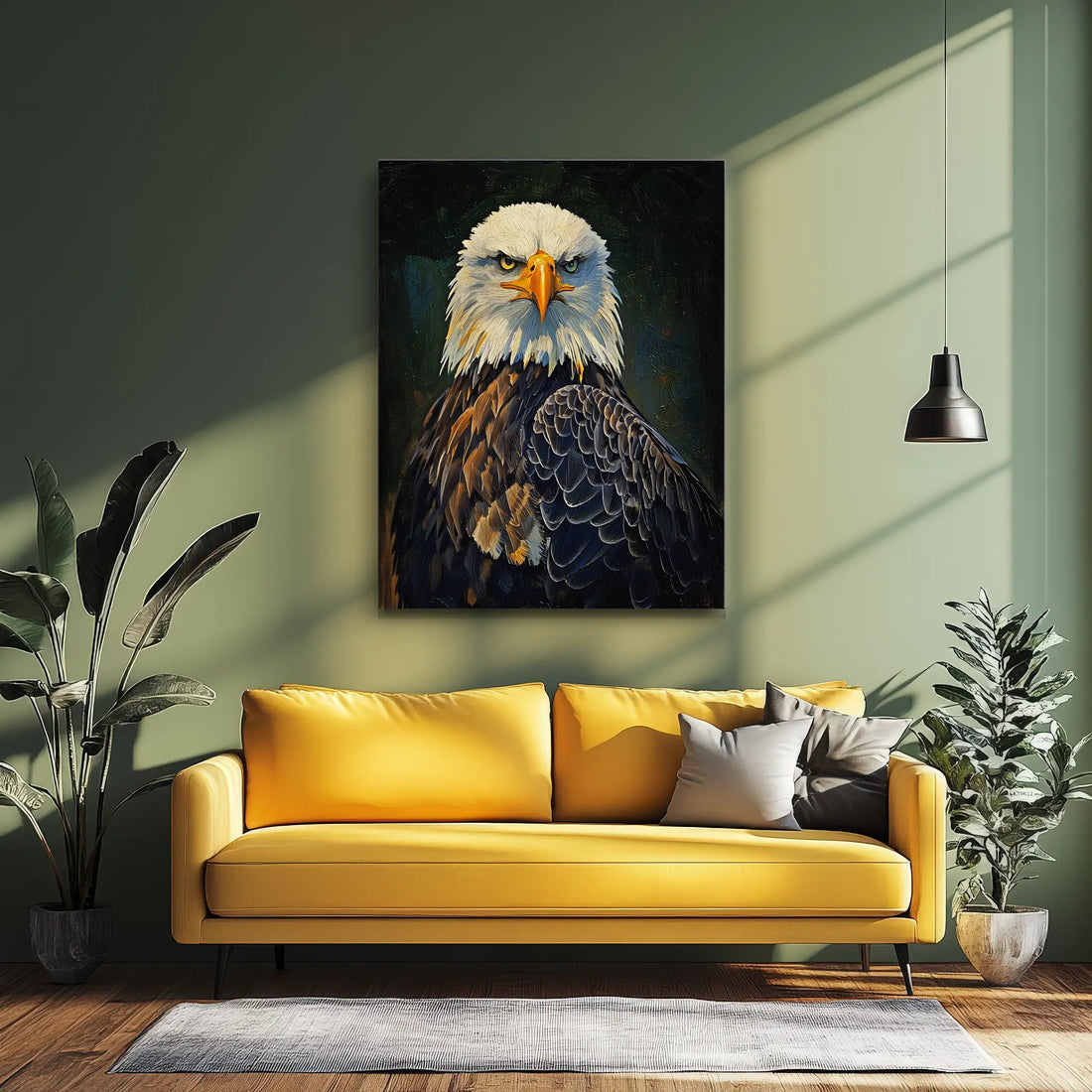 Majesctic Bald Eagle Giclée Print 454629 Visual Wall Art AR3:4V-AR4:5V Giclée Print