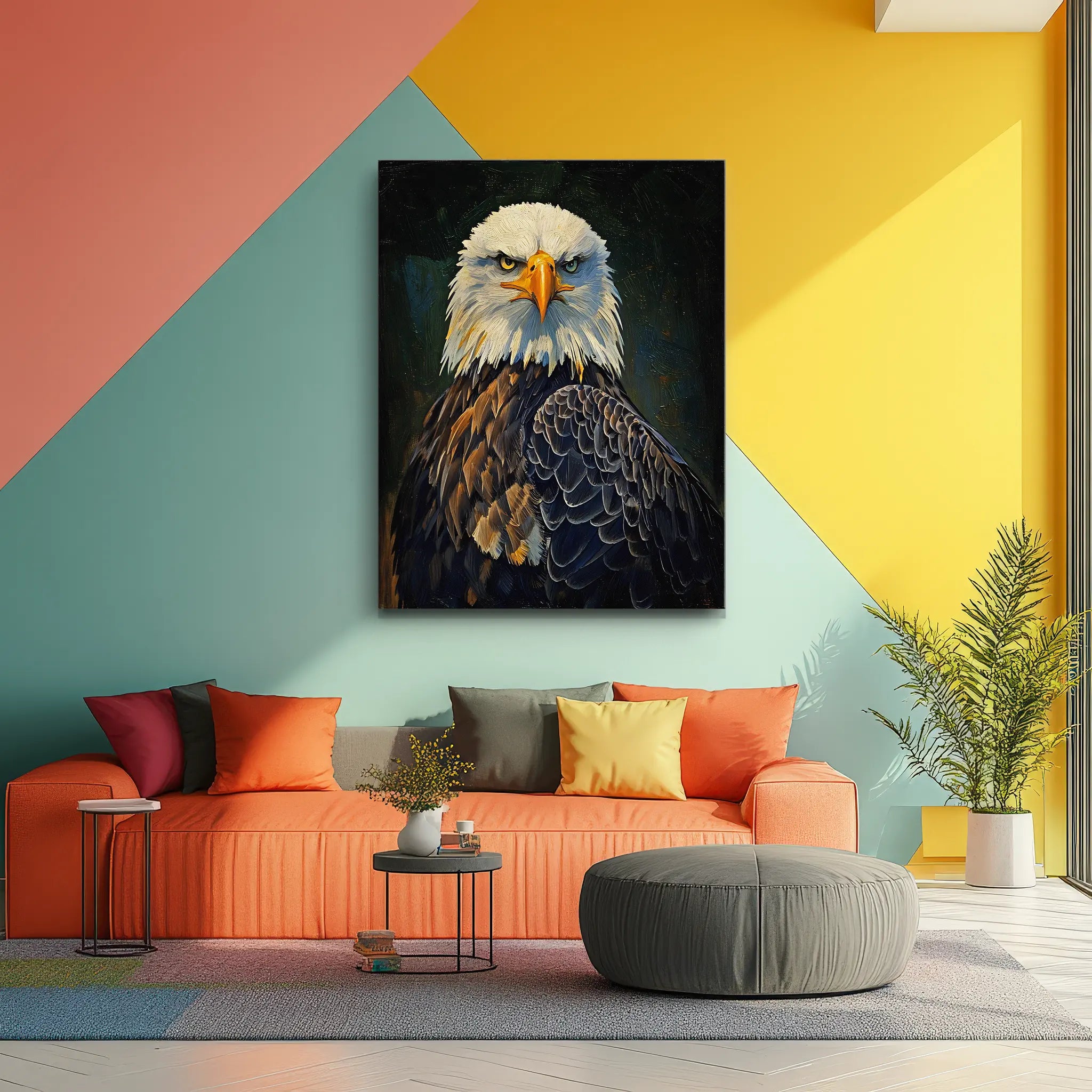 Majesctic Bald Eagle Giclée Print 454629 Visual Wall Art AR3:4V-AR4:5V Giclée Print