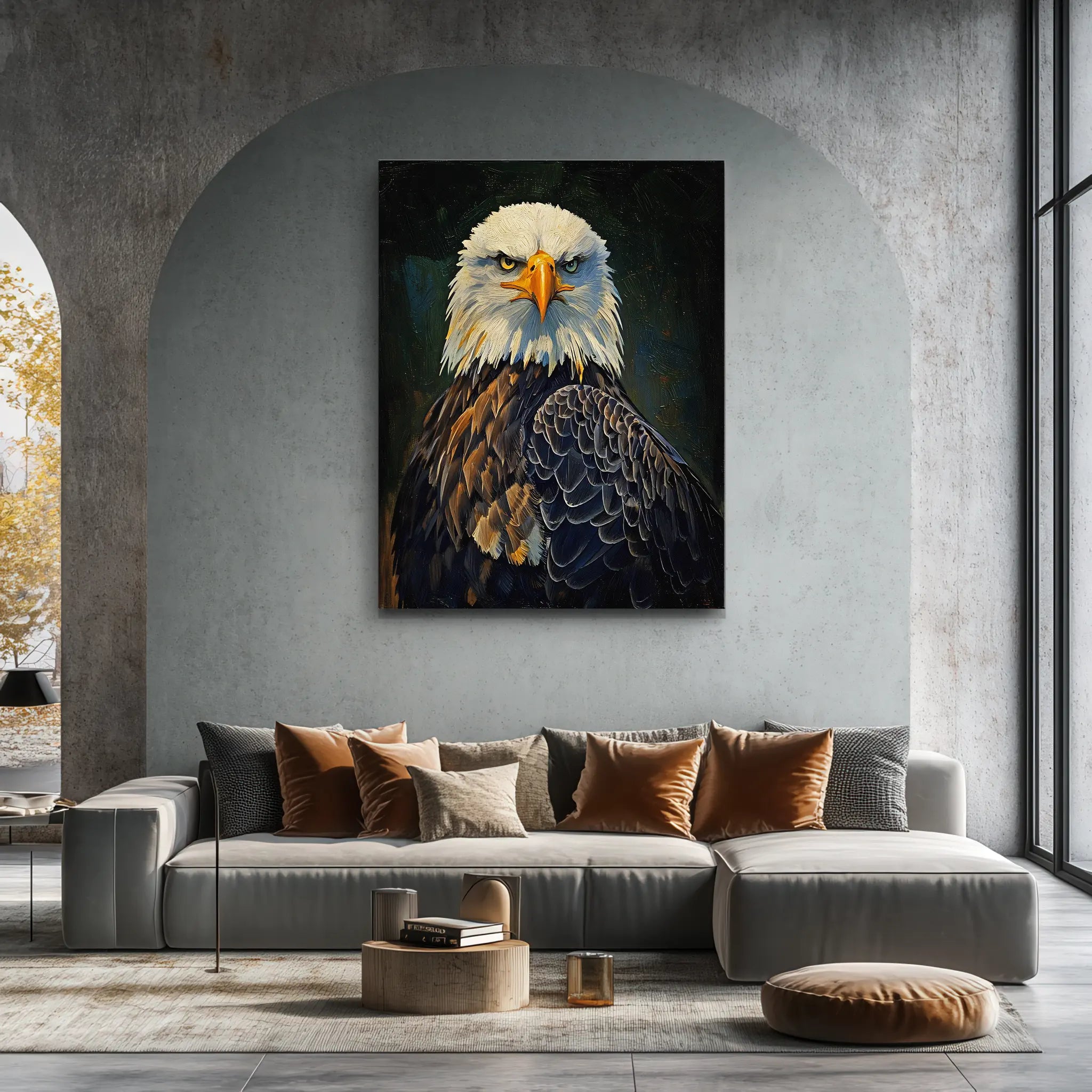 Majesctic Bald Eagle Giclée Print 454629 Visual Wall Art AR3:4V-AR4:5V Giclée Print