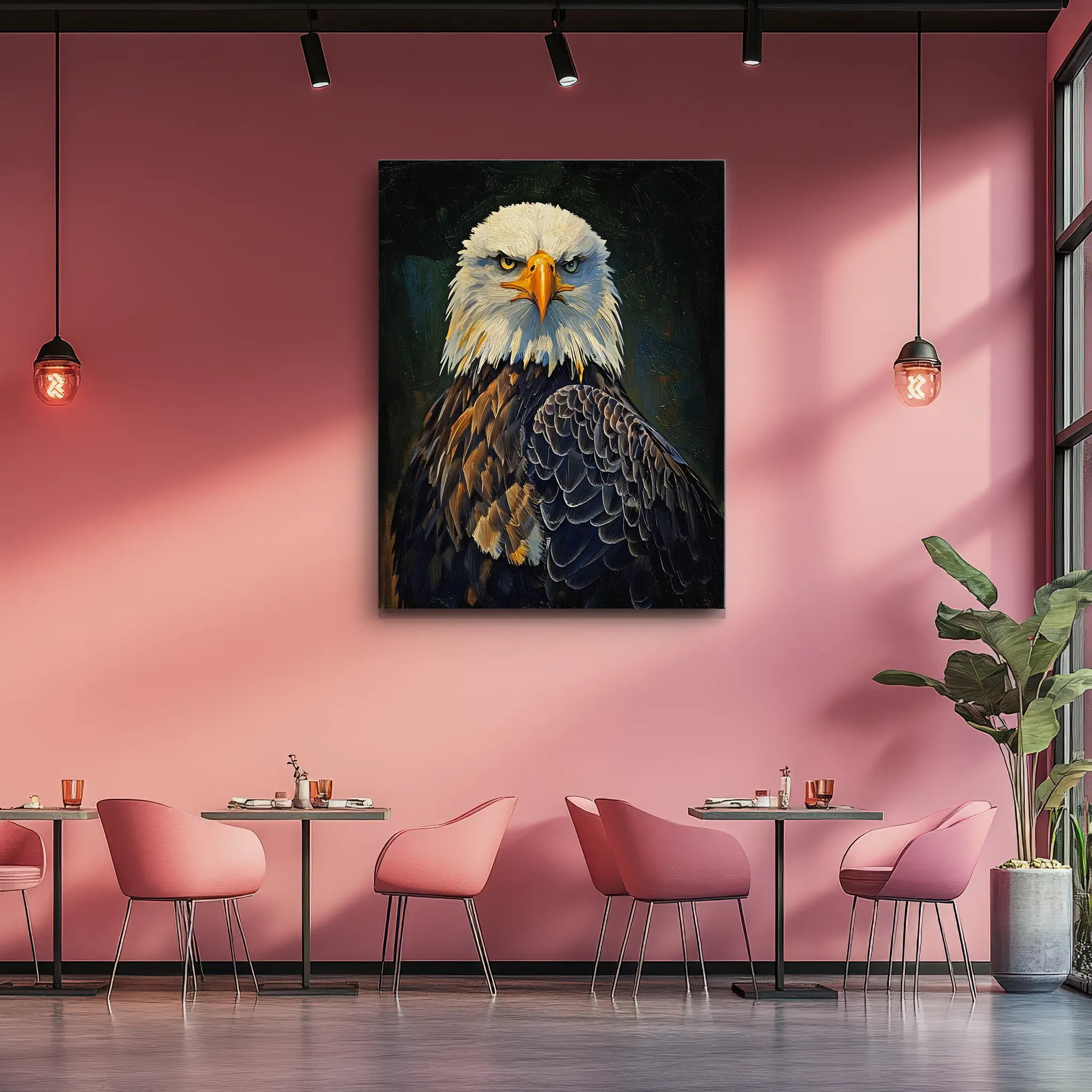 Majesctic Bald Eagle Giclée Print 454629 Visual Wall Art AR3:4V-AR4:5V Giclée Print