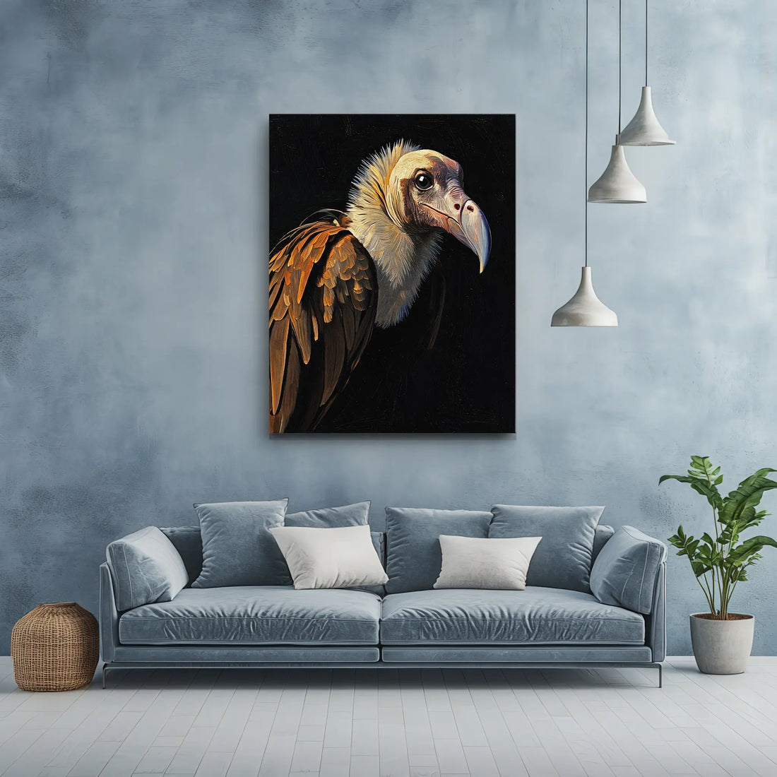 Majestic Vulture Giclée Print 454630 Visual Wall Art AR3:4V-AR4:5V Giclée Print