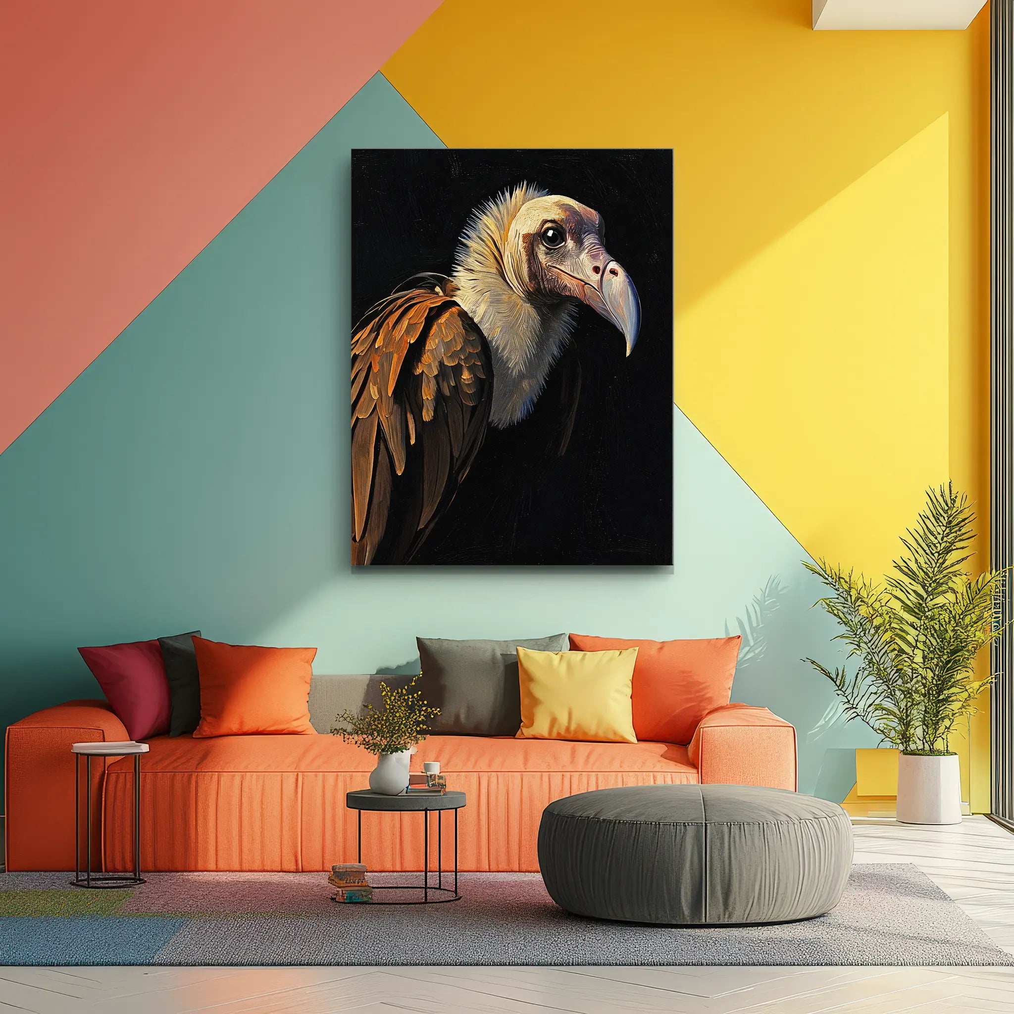 Majestic Vulture Giclée Print 454630 Visual Wall Art AR3:4V-AR4:5V Giclée Print