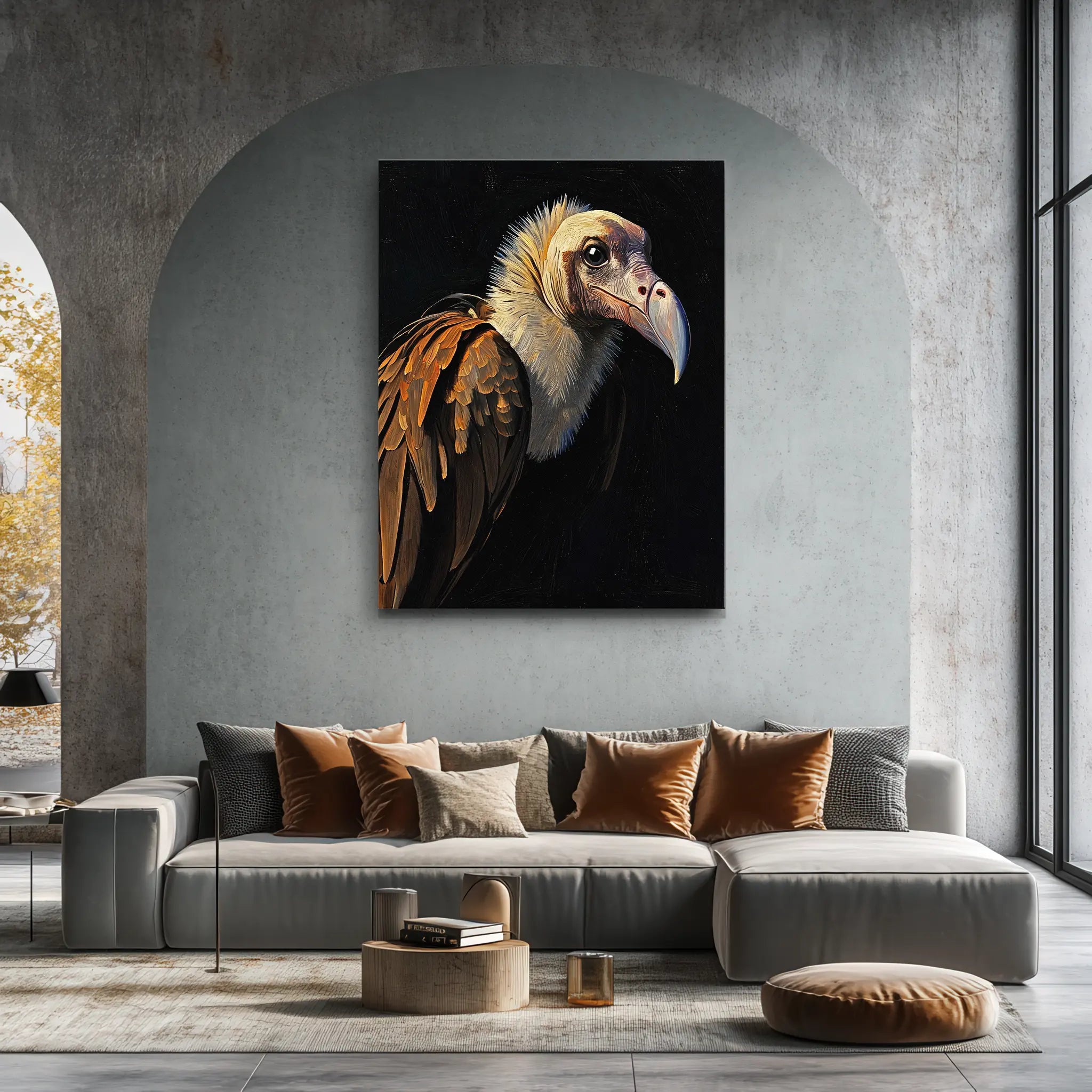 Majestic Vulture Giclée Print 454630 Visual Wall Art AR3:4V-AR4:5V Giclée Print
