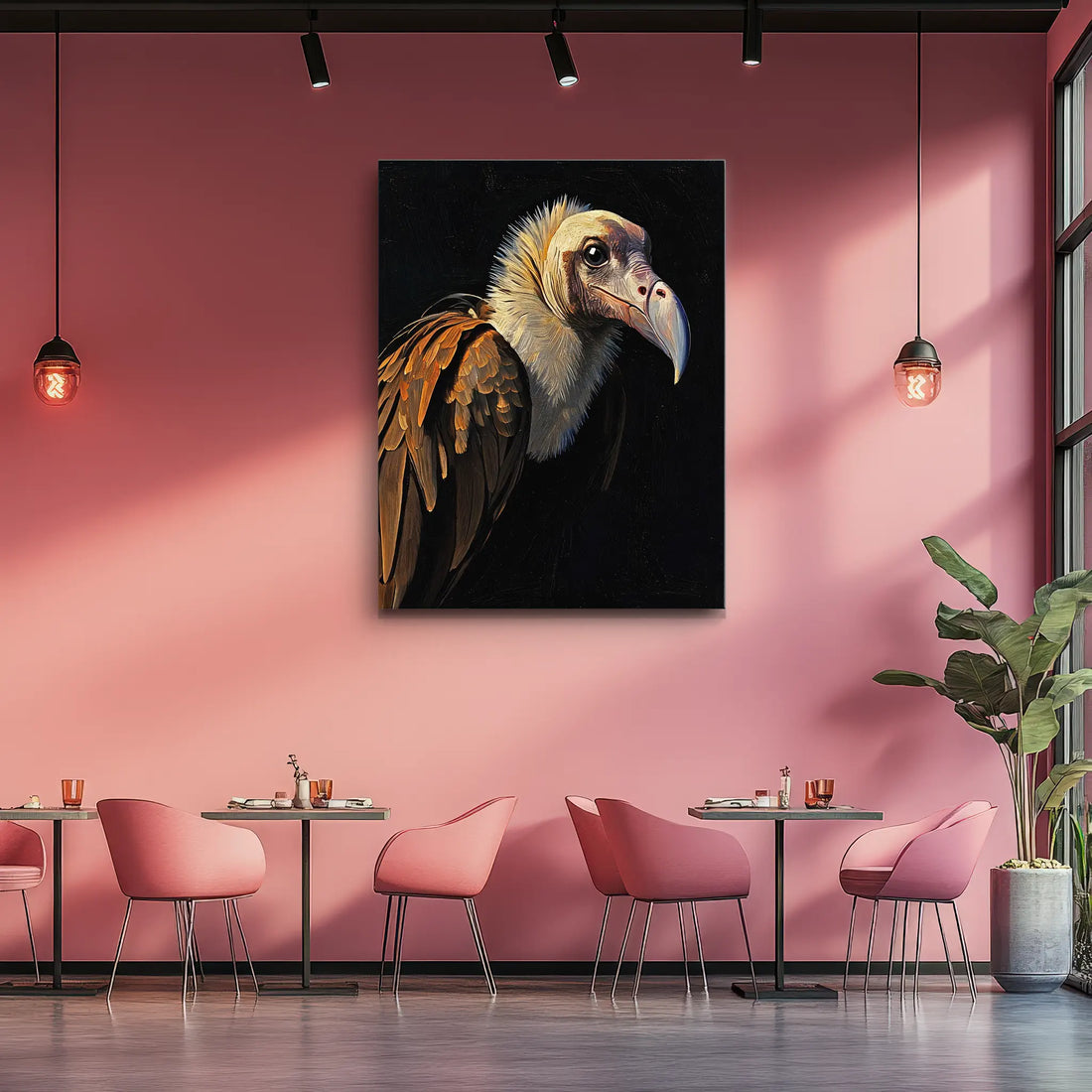 Majestic Vulture Giclée Print 454630 Visual Wall Art AR3:4V-AR4:5V Giclée Print