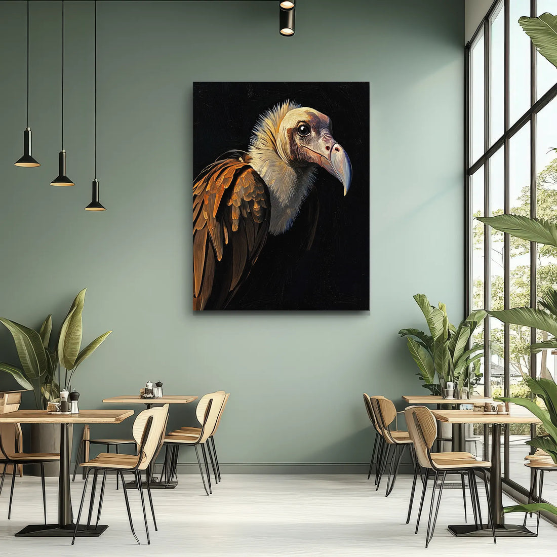Majestic Vulture Giclée Print 454630 Visual Wall Art AR3:4V-AR4:5V Giclée Print