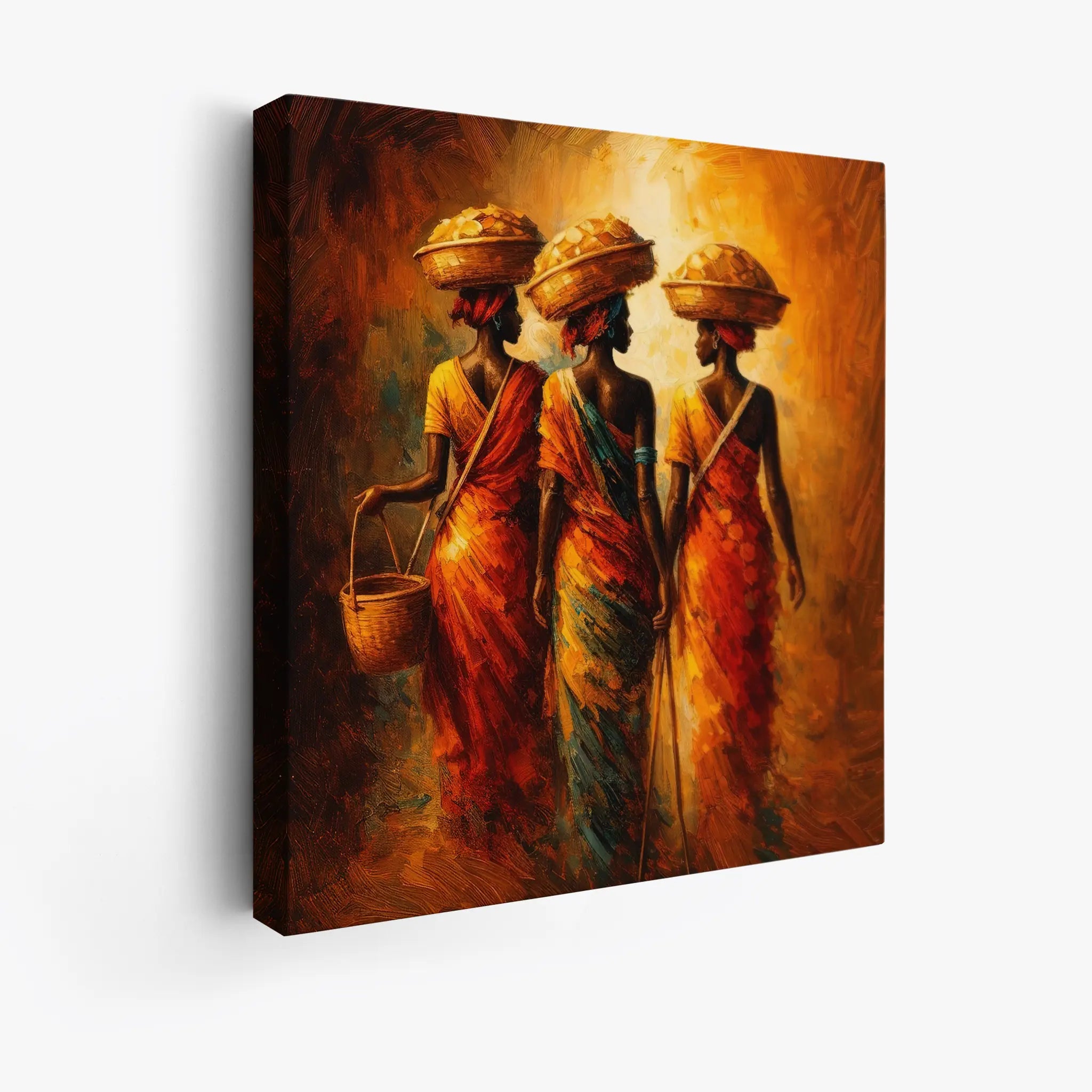 Market Walk at Sundown Giclée Print 119011 Visual Wall Art AR1:1S Giclée Print