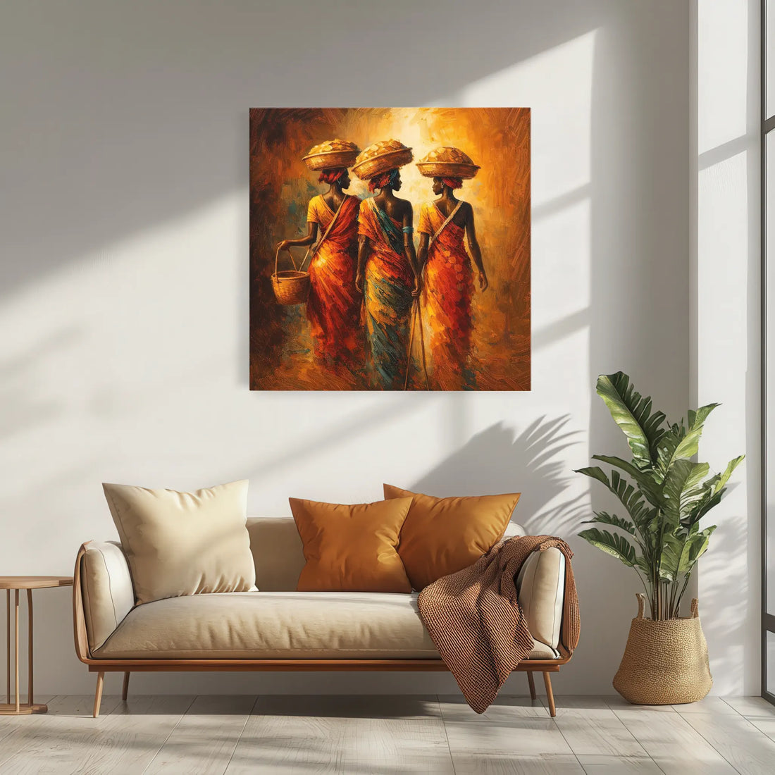 Market Walk at Sundown Giclée Print 119011 Visual Wall Art AR1:1S Giclée Print