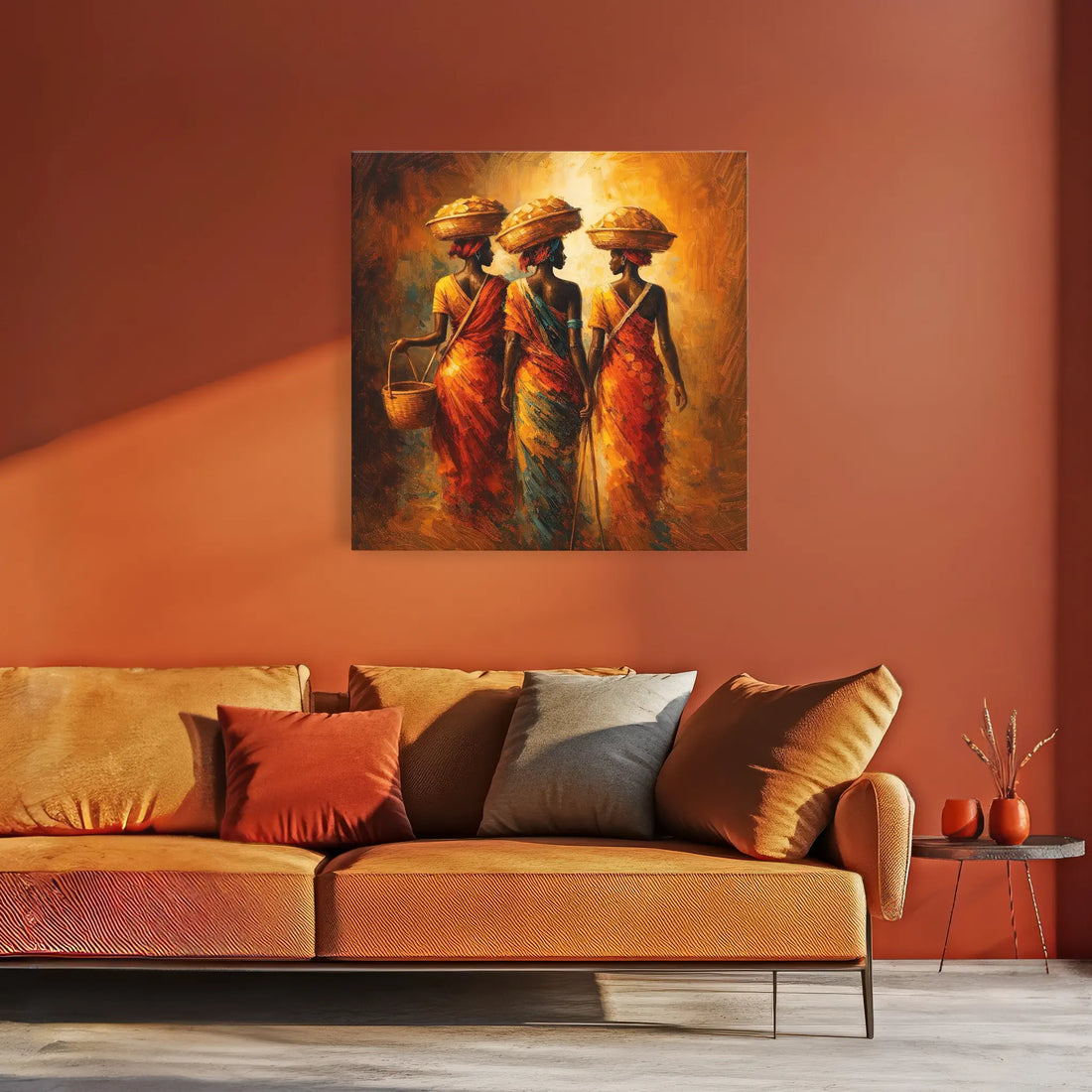 Market Walk at Sundown Giclée Print 119011 Visual Wall Art AR1:1S Giclée Print